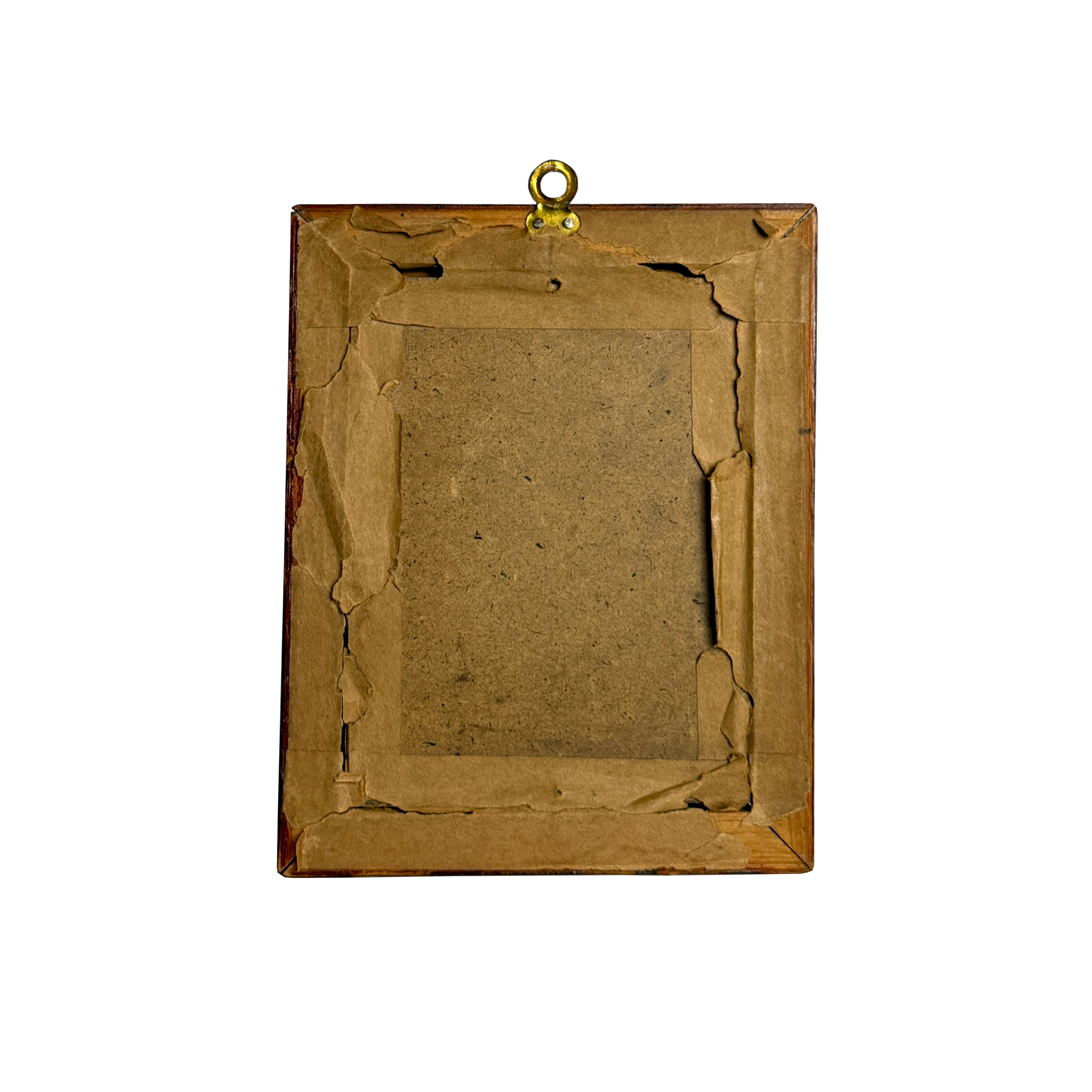 Aeronaves de Mexico Engraving in Copper and Wood Frame