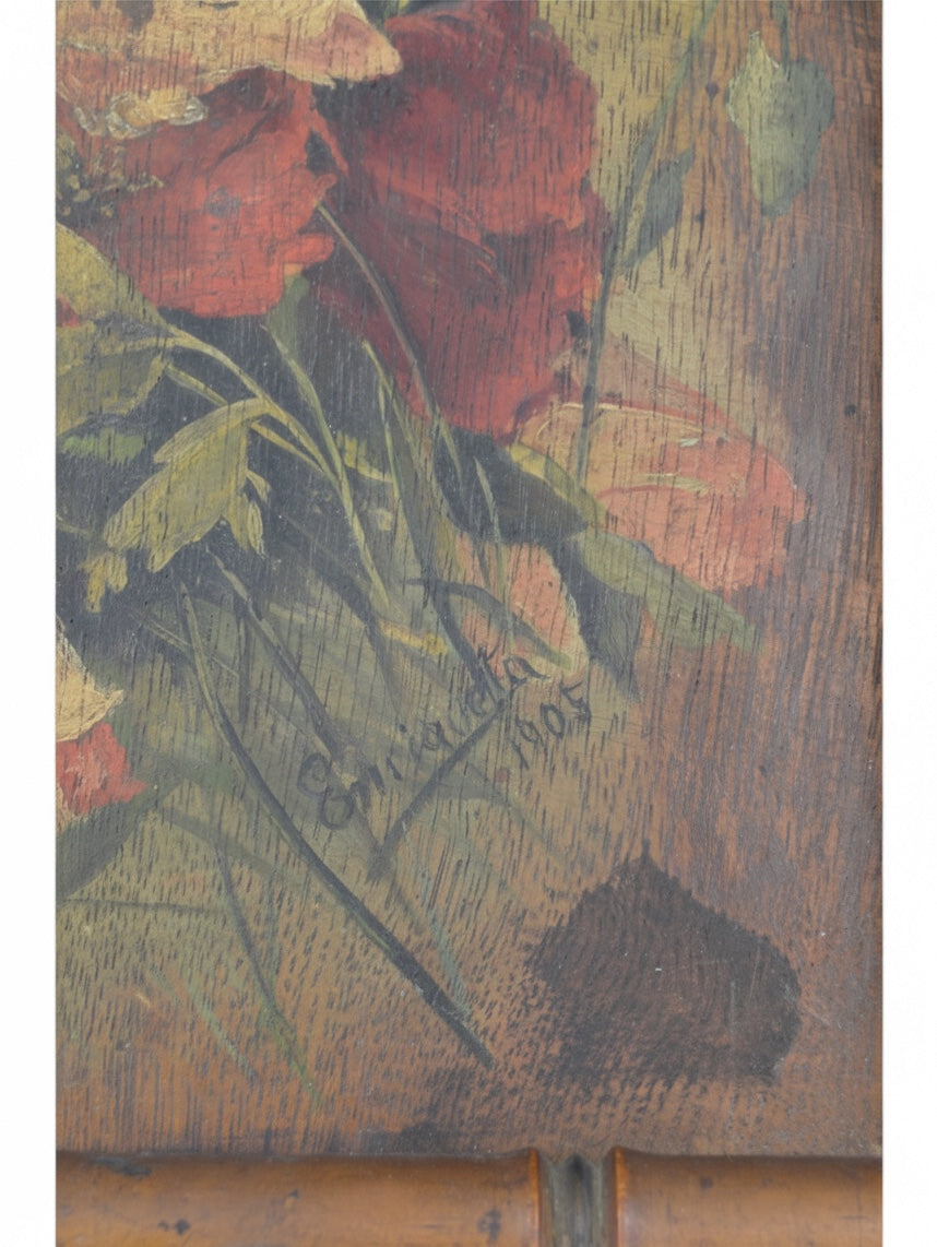 Hand-Painted Wooden Tray II