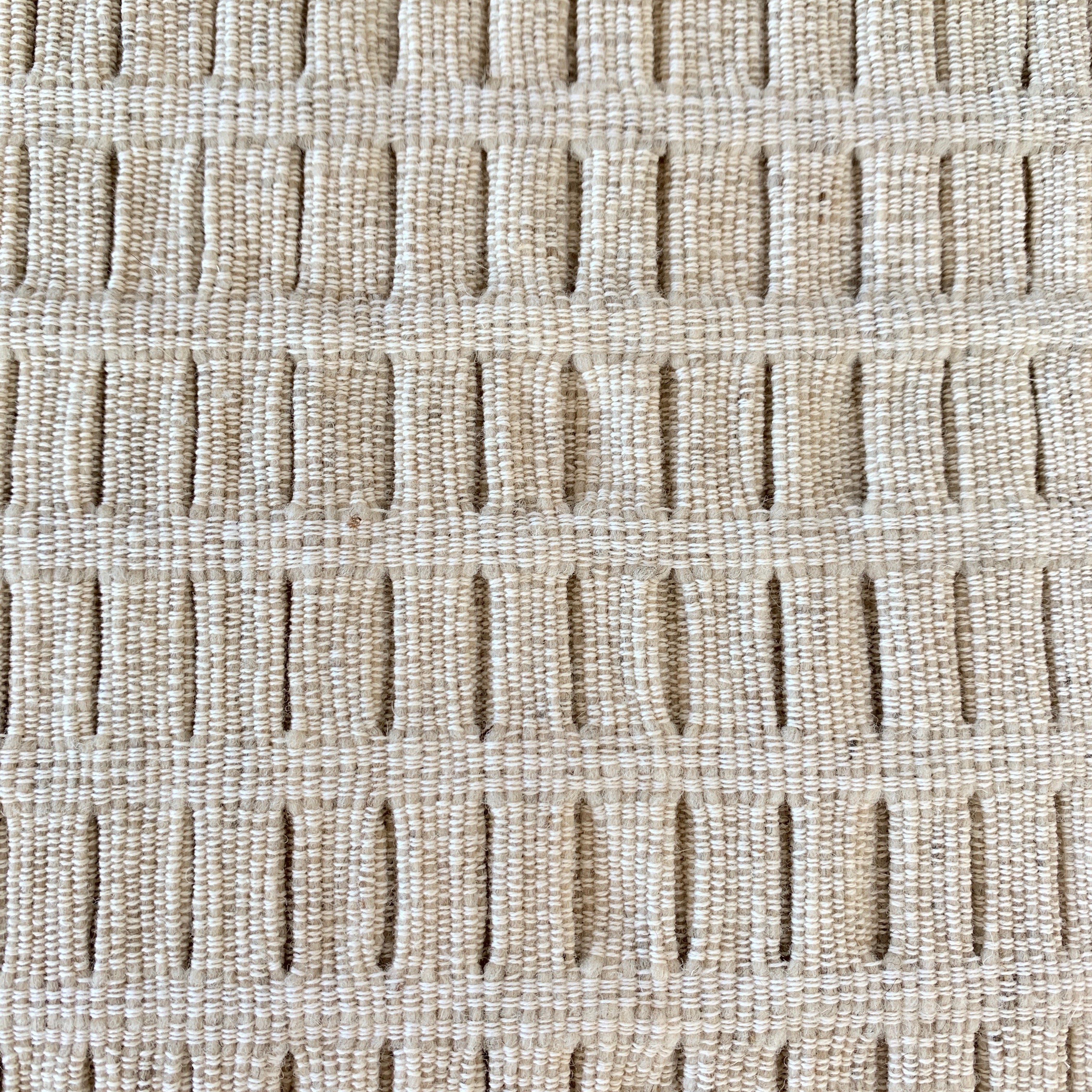 Bolsitas Wool and Cotton Natural Bedspread