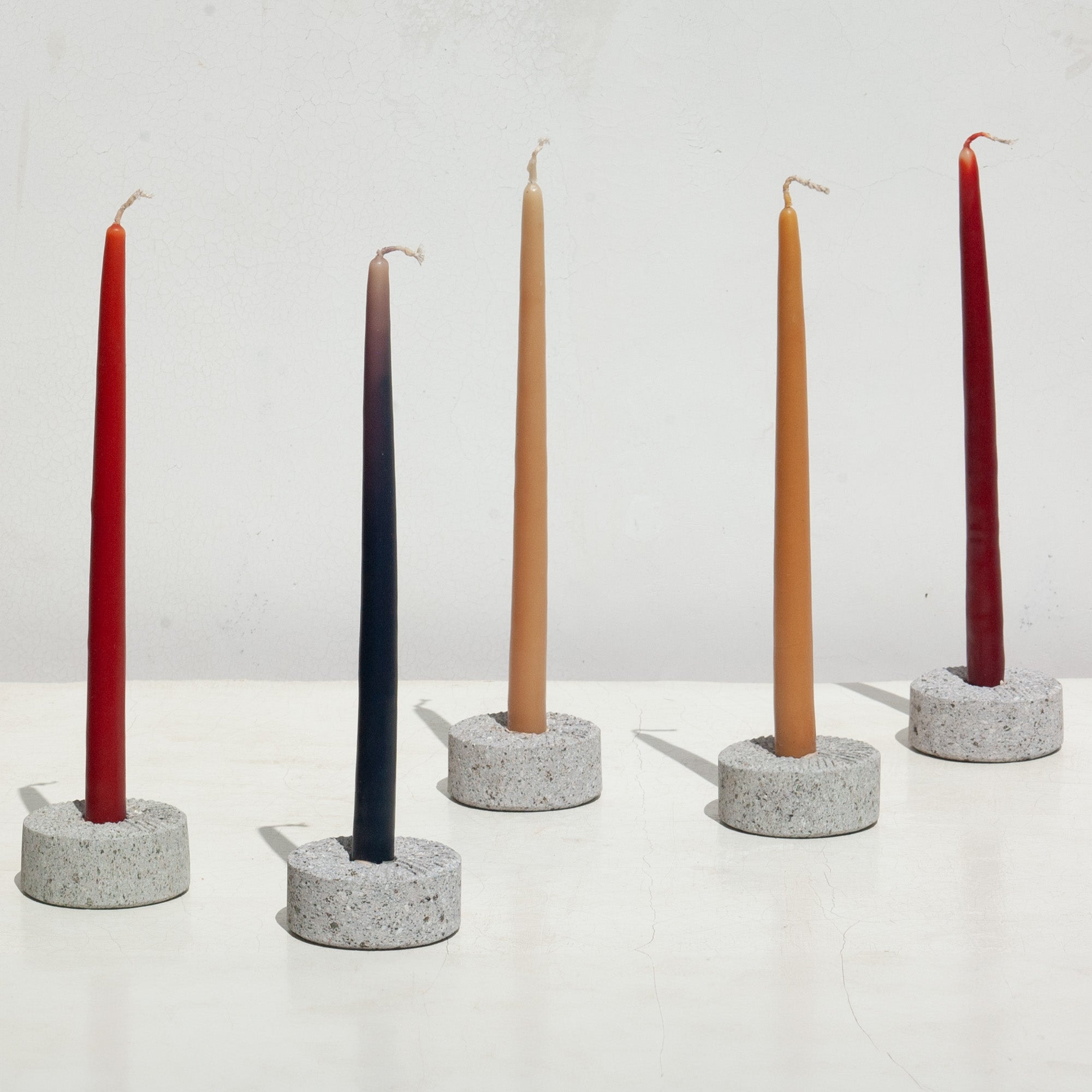 Molino Stone Candleholder