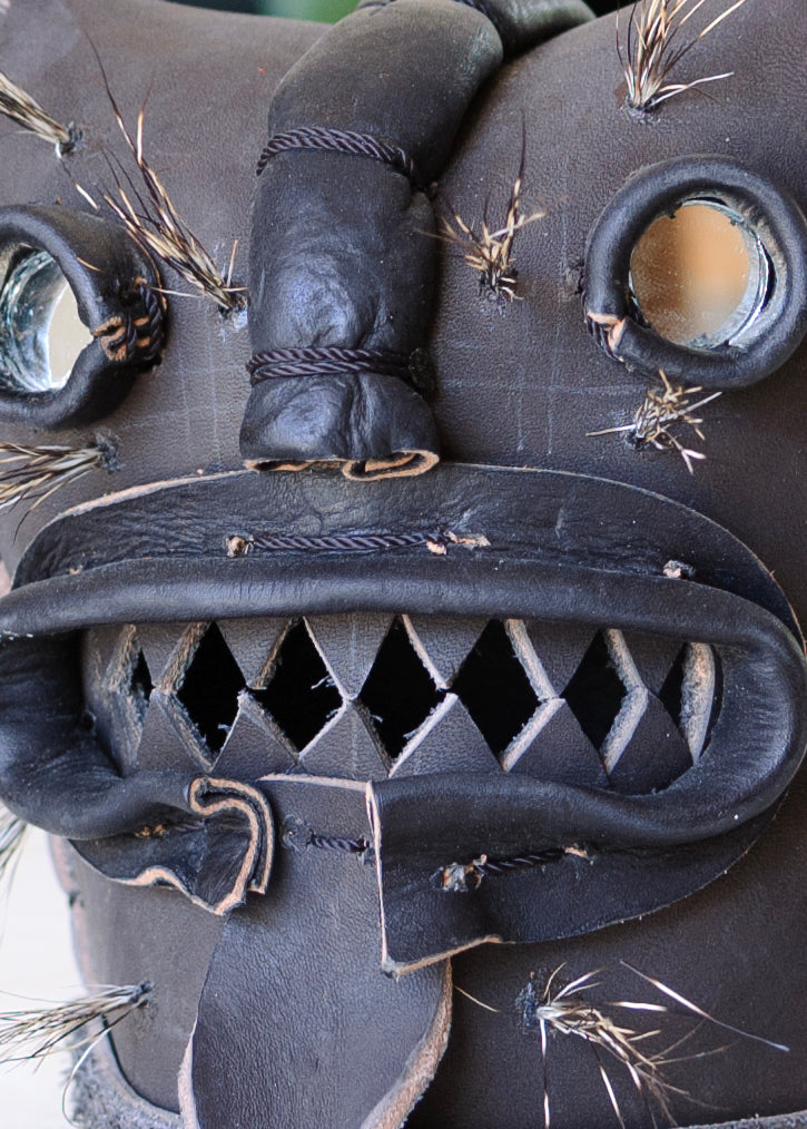 Zitlala Leather Tecuani Mask