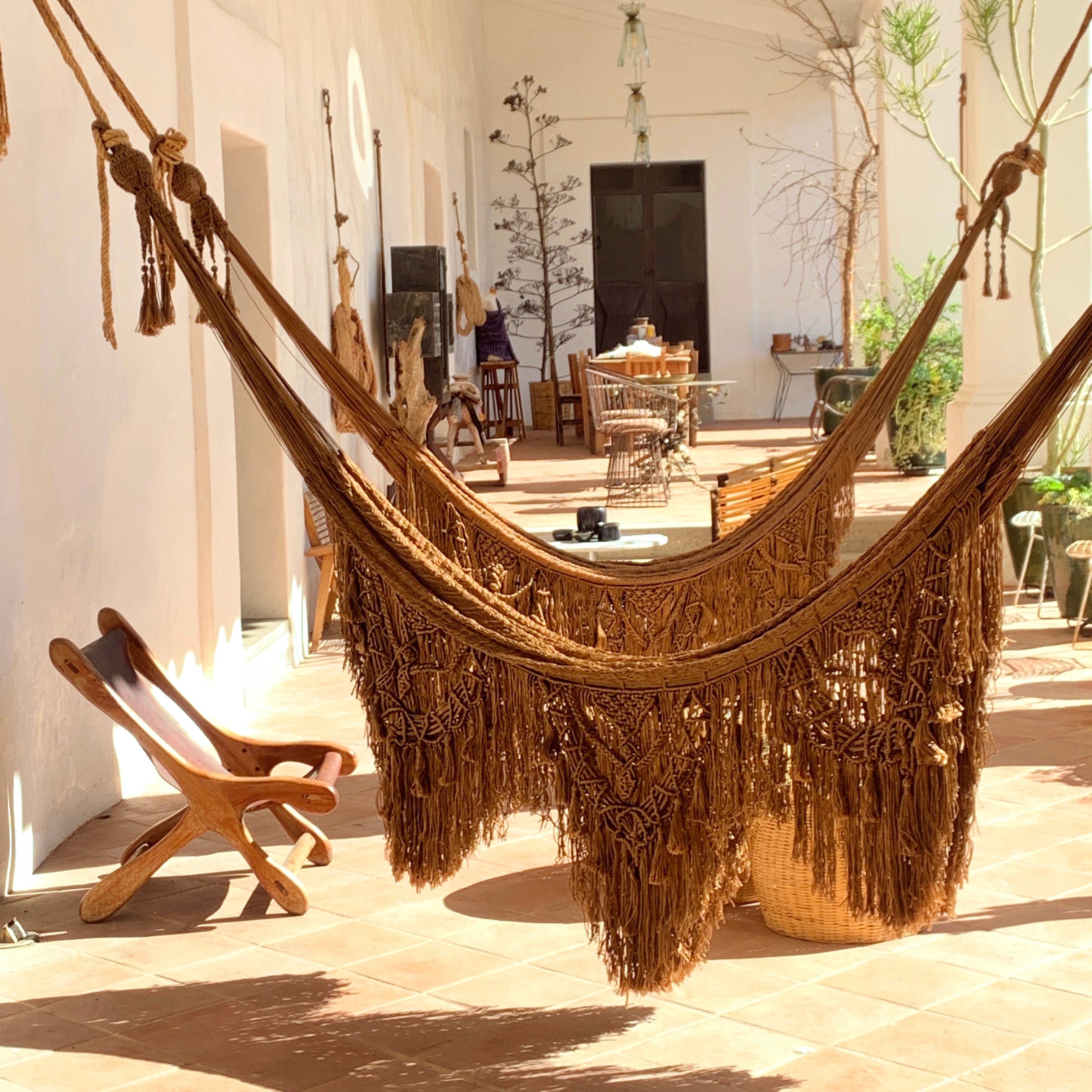 Chochola Crochet Hammock Gold