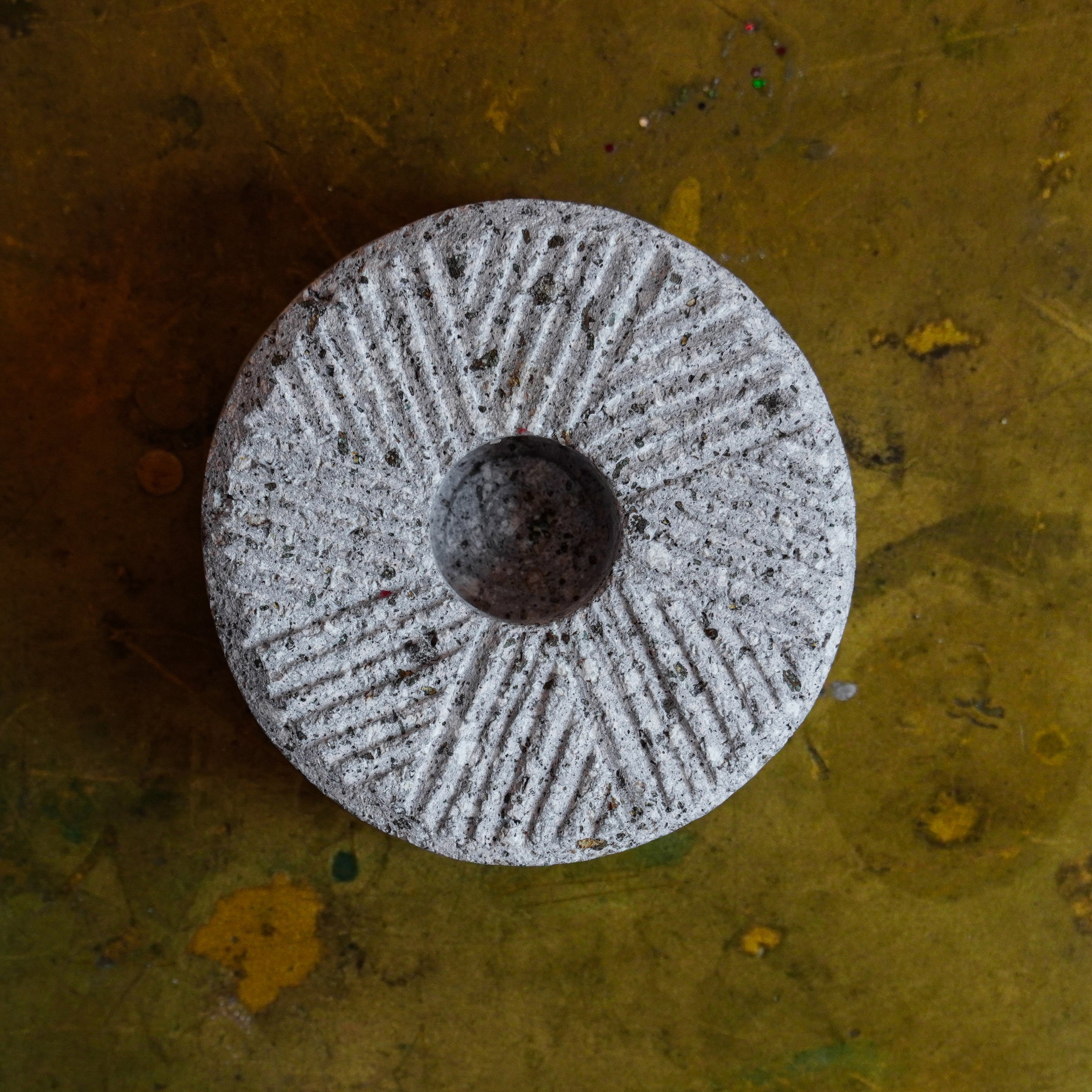 Molino Stone Candleholder