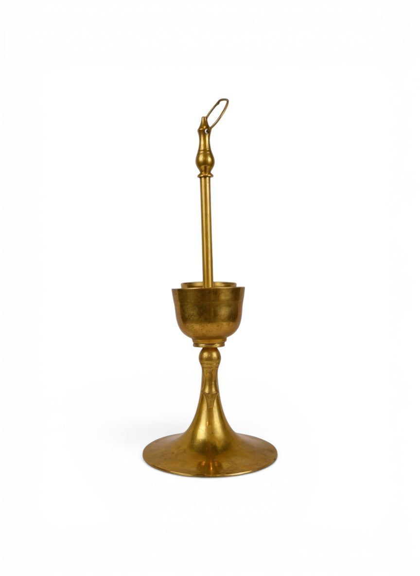 Two-Candle Brass Candlestick