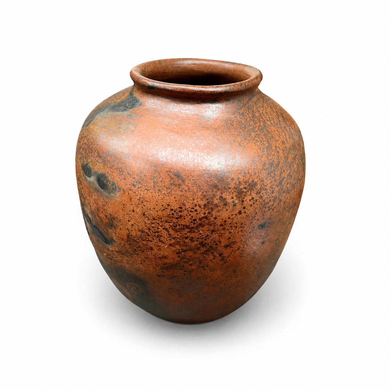 Short Olla — Burnished Clay, Cocucho