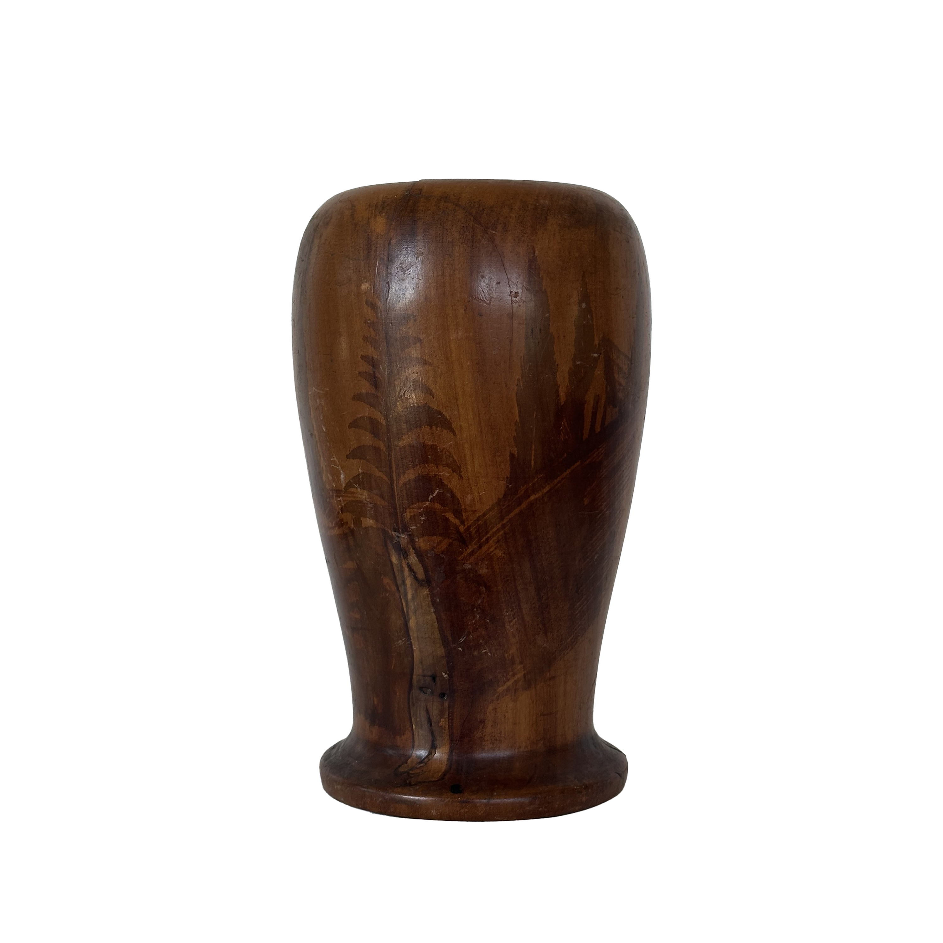 Wooden Flower Vase