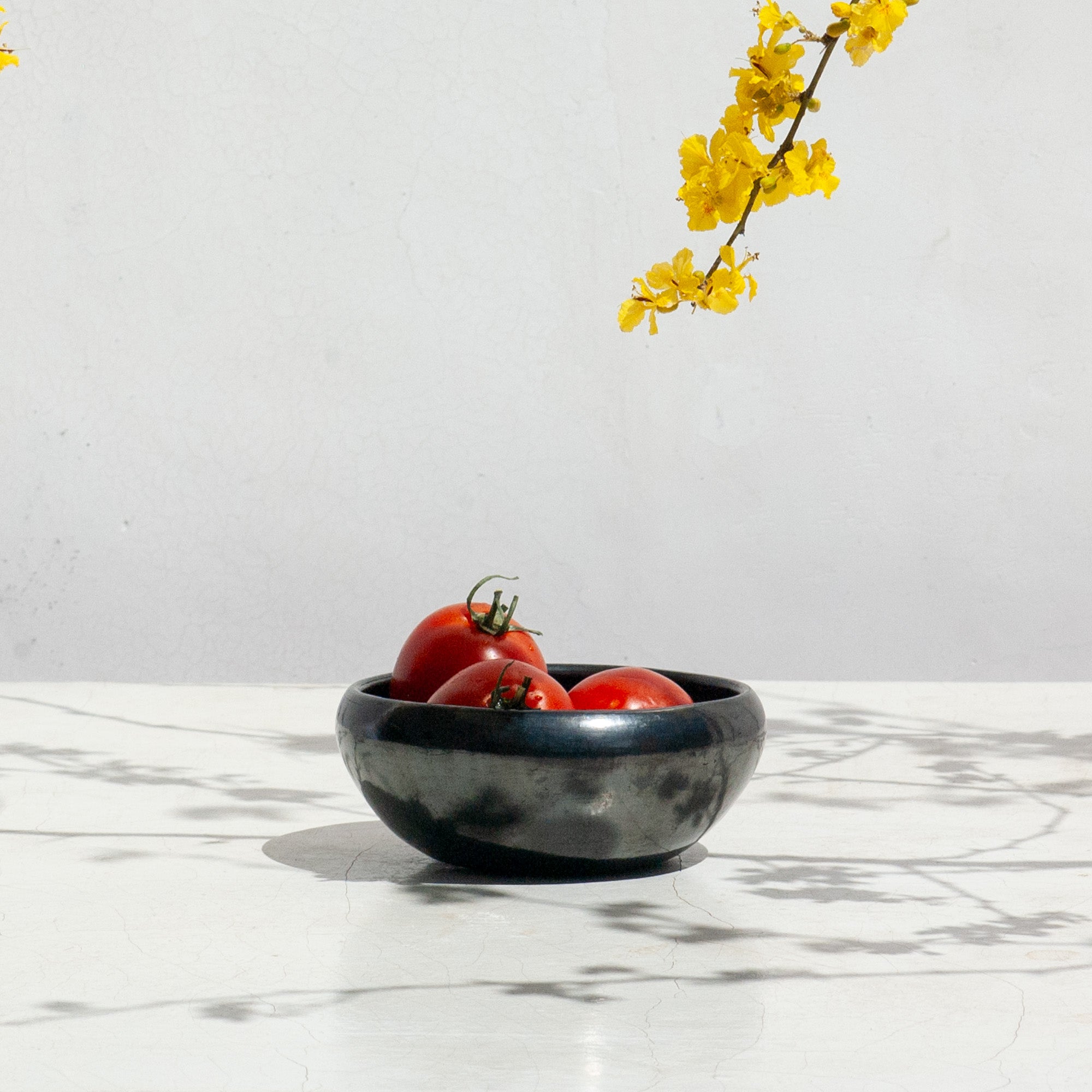 Elena Black Soup Bowl