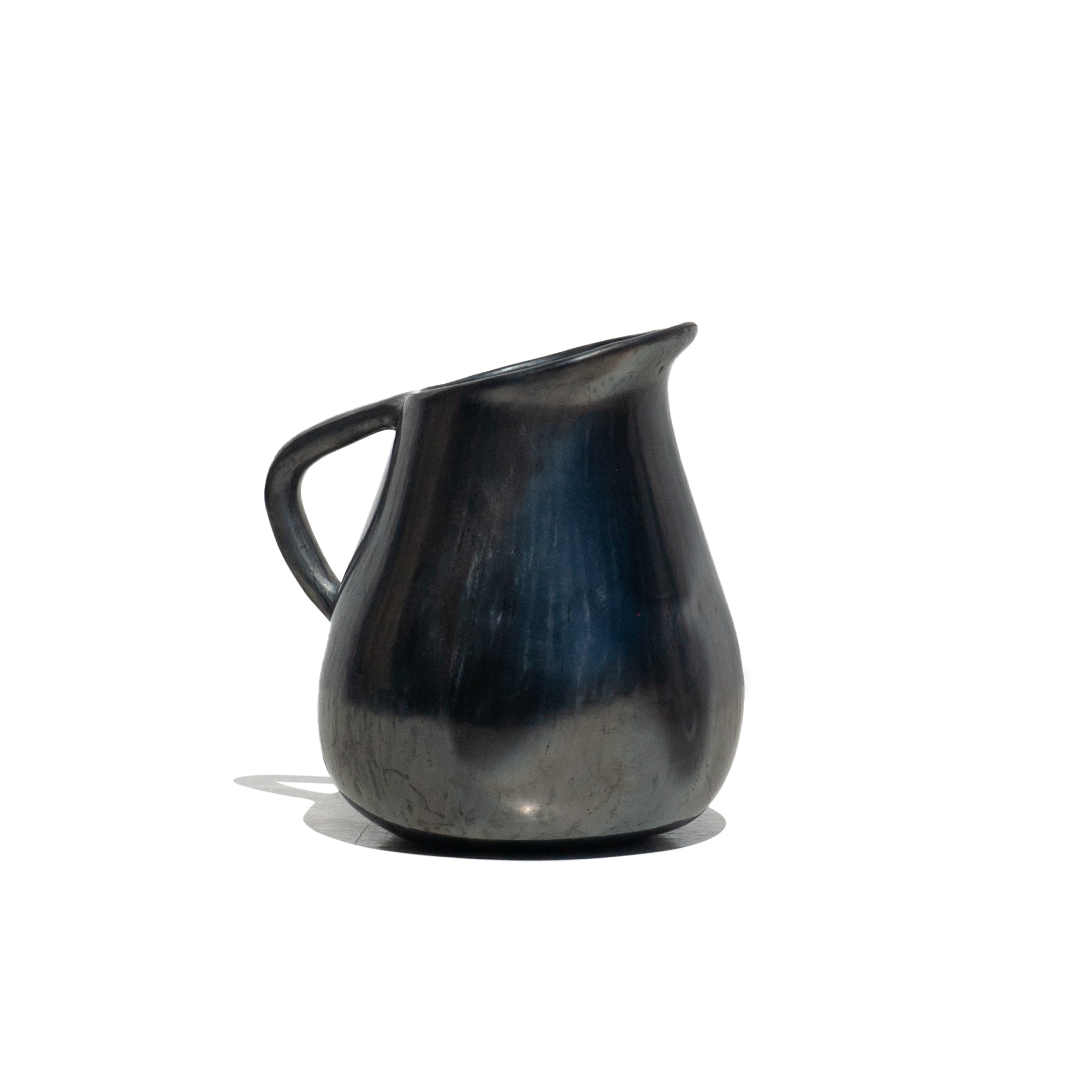 Rosetta Pitcher Black Clay