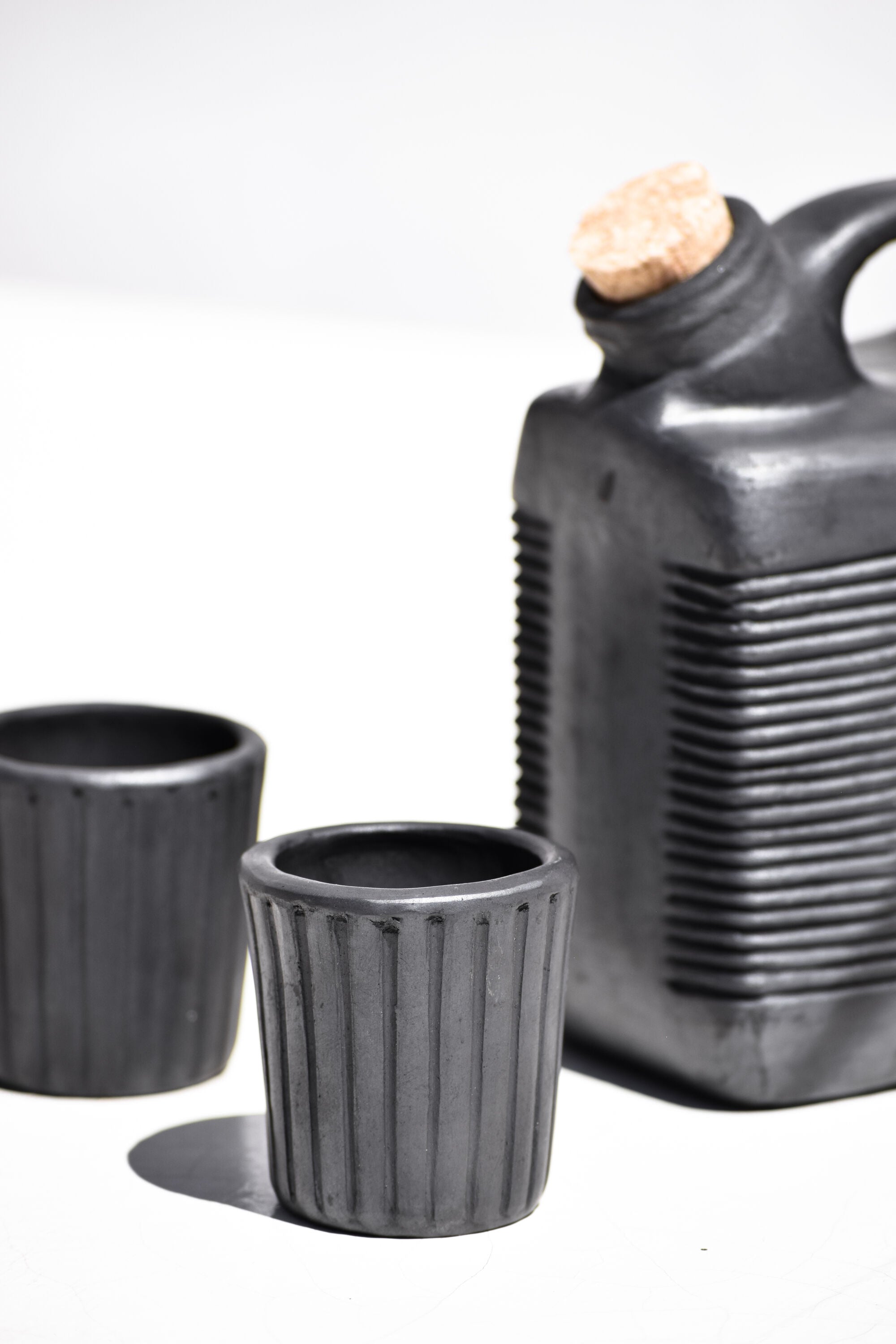 Mezcal Set Black Clay