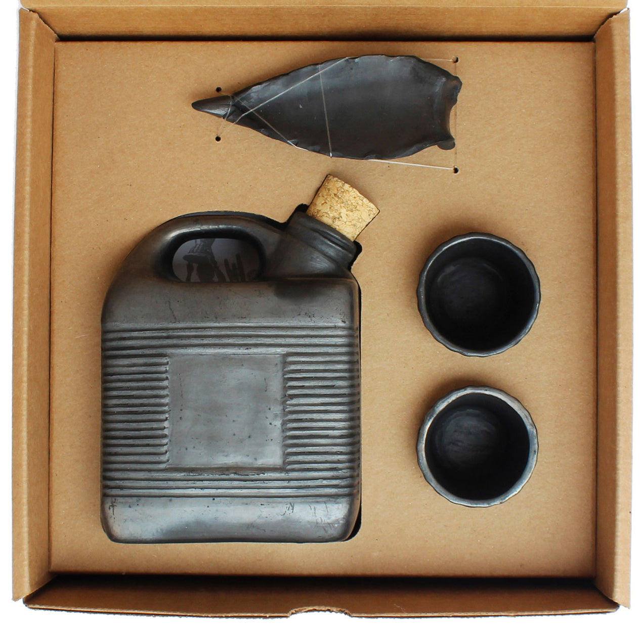 Mezcal Set Black Clay