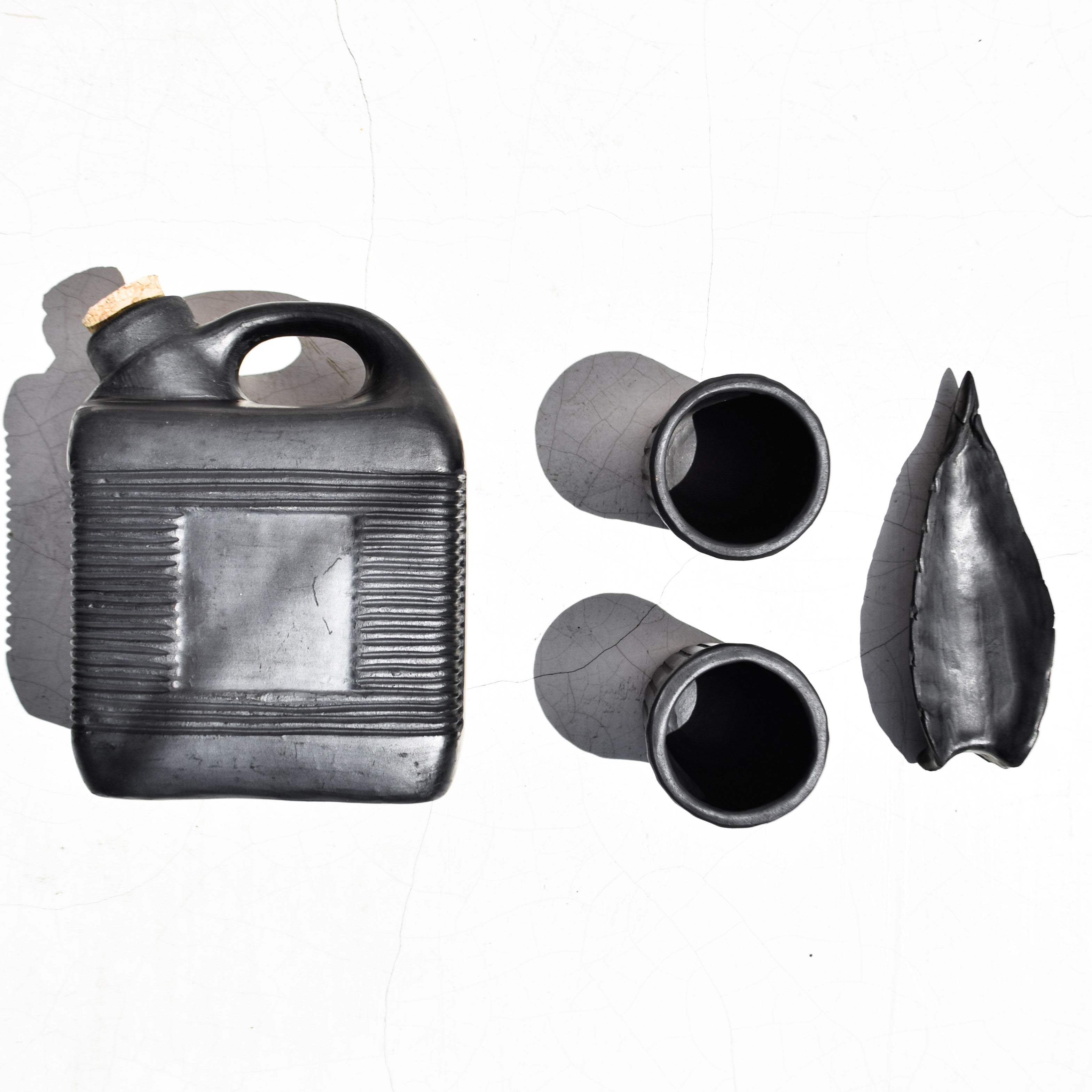 Mezcal Set Black Clay