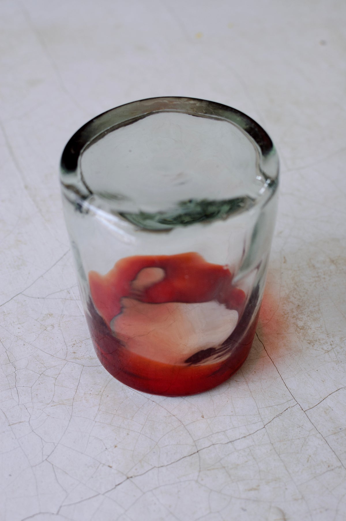 Coral Reef Tapered Cocktail Glass