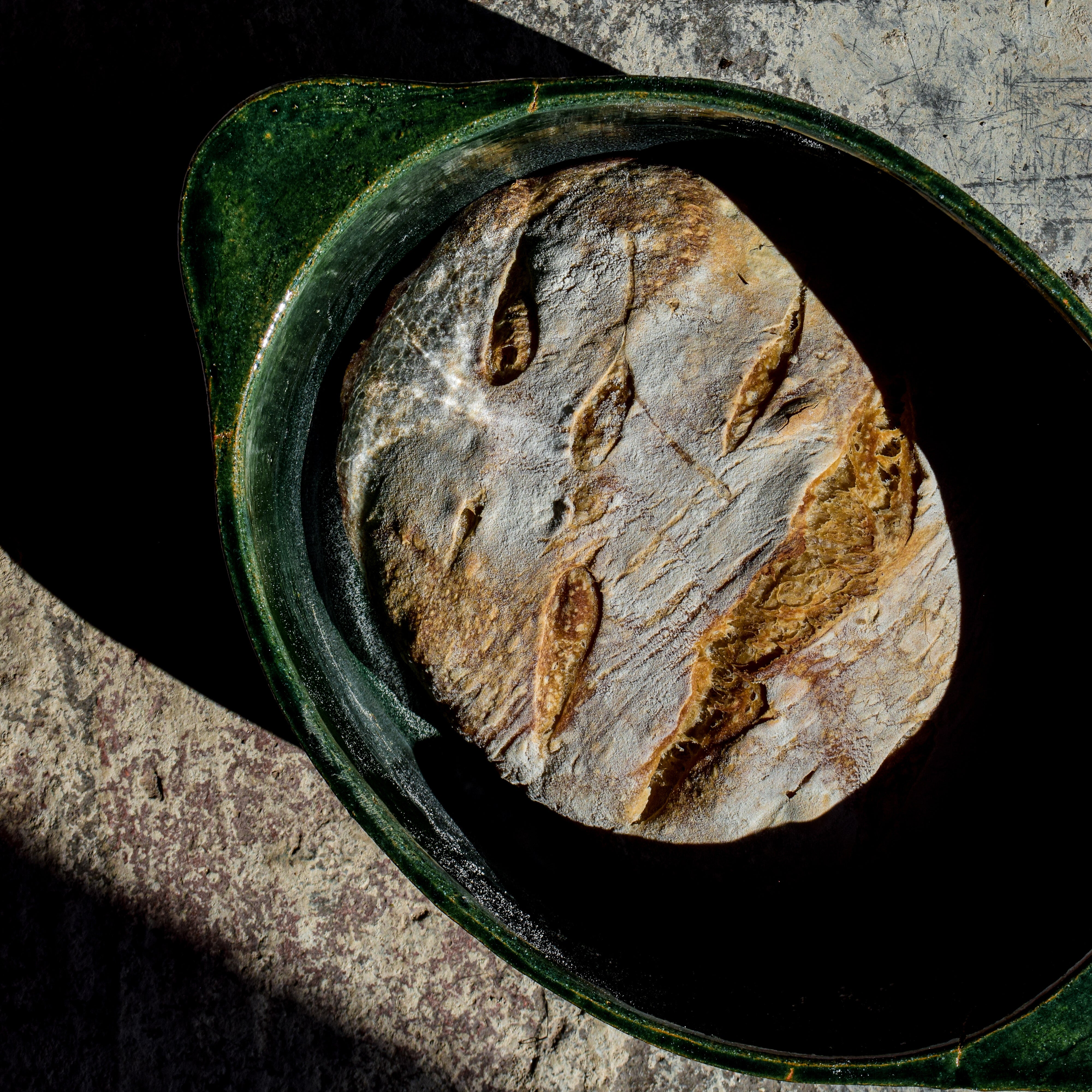 Verde Ovalada Dutch Oven Green Clay