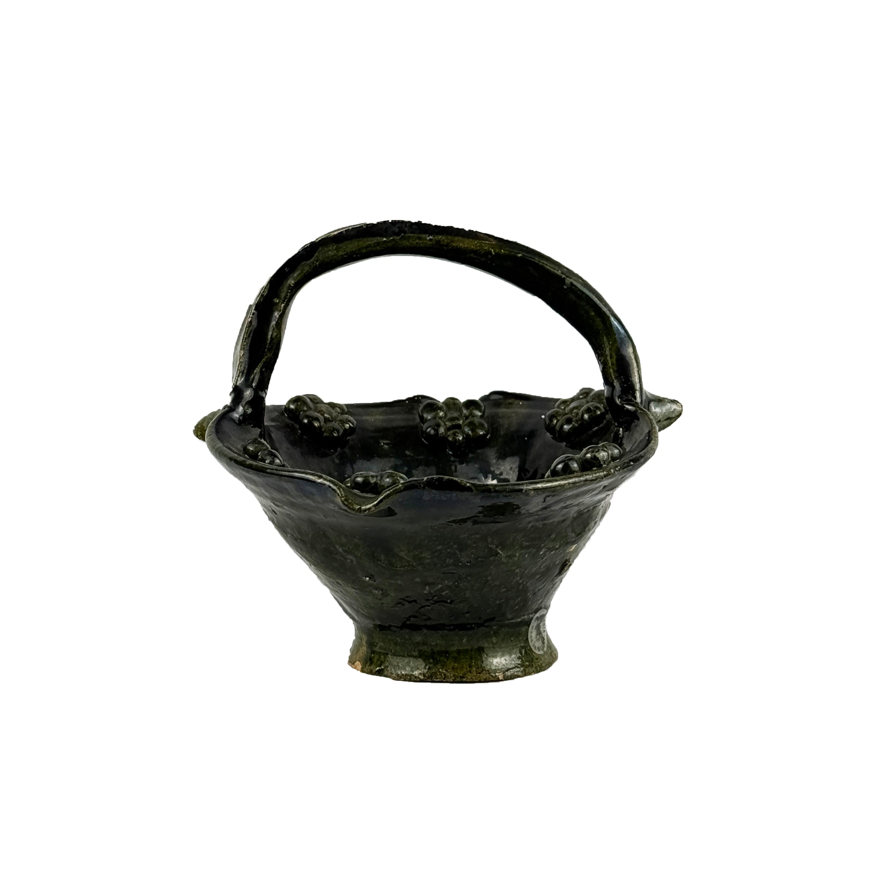 Green Clay Basket