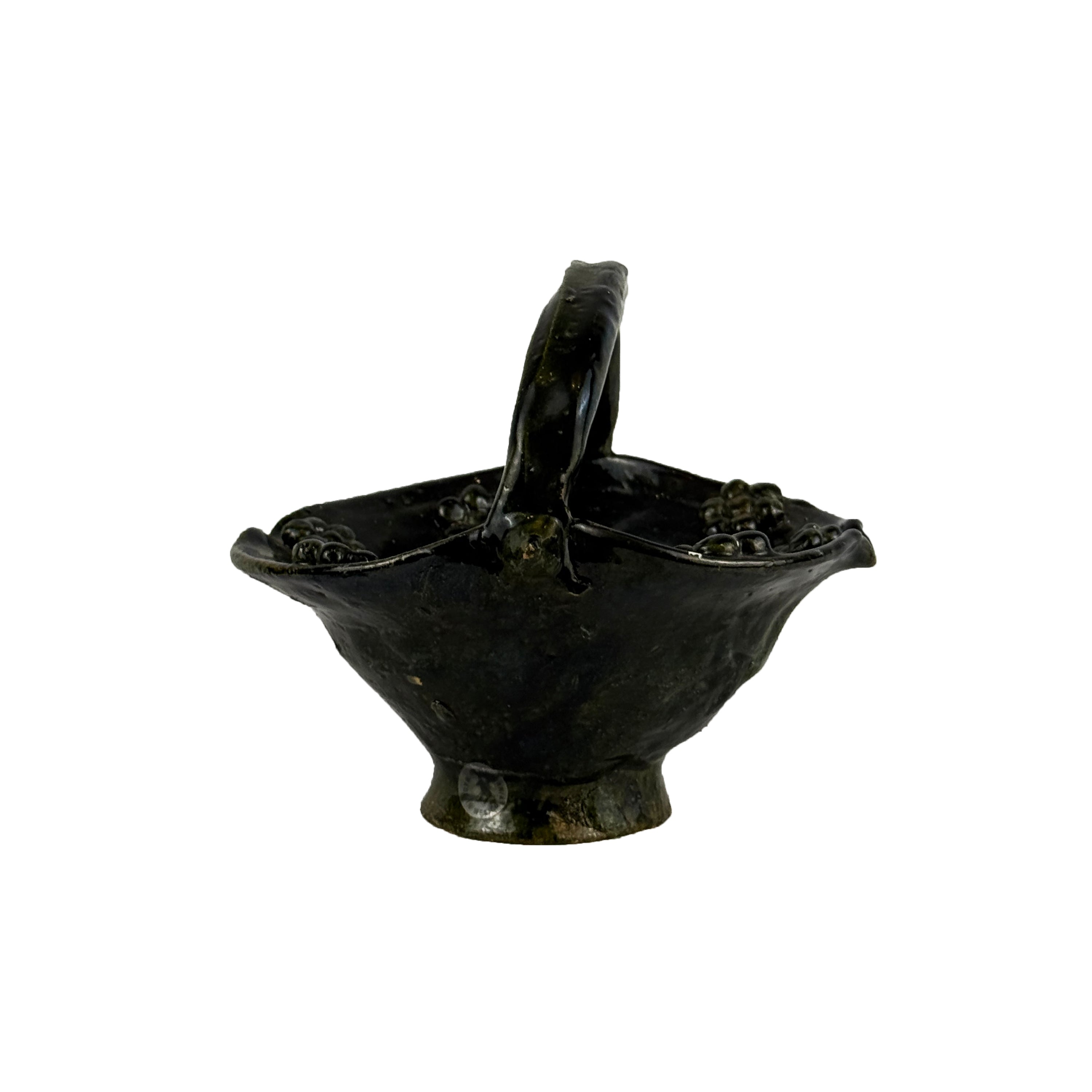 Green Clay Basket