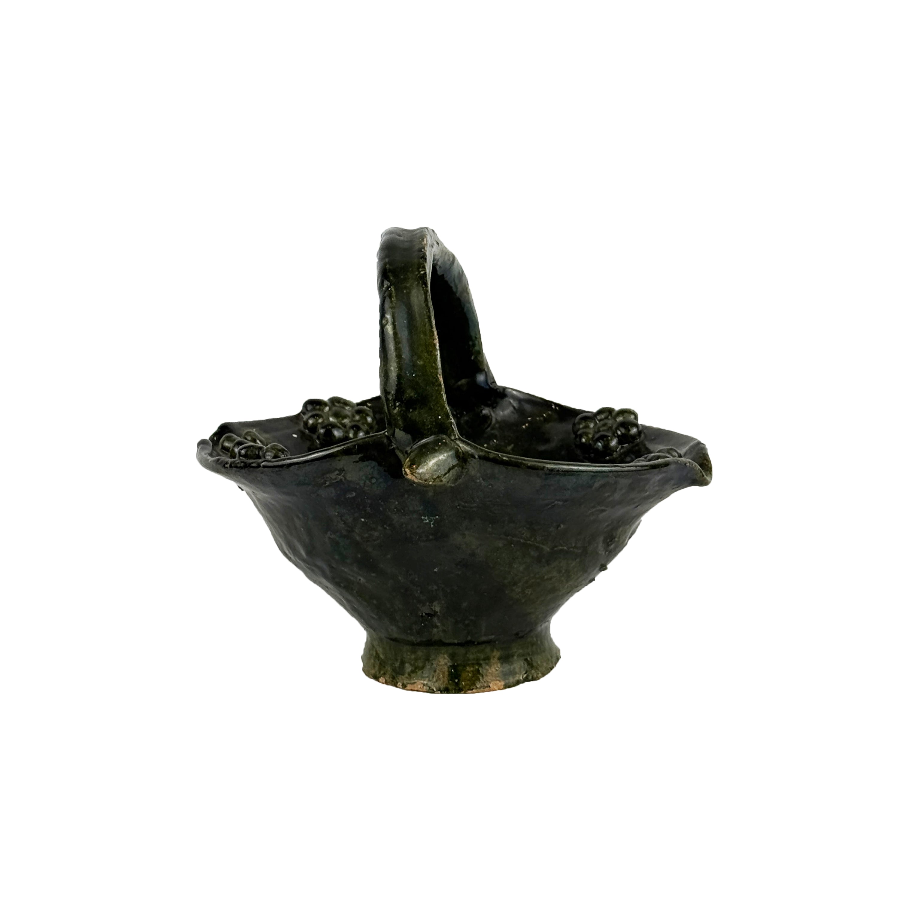 Green Clay Basket