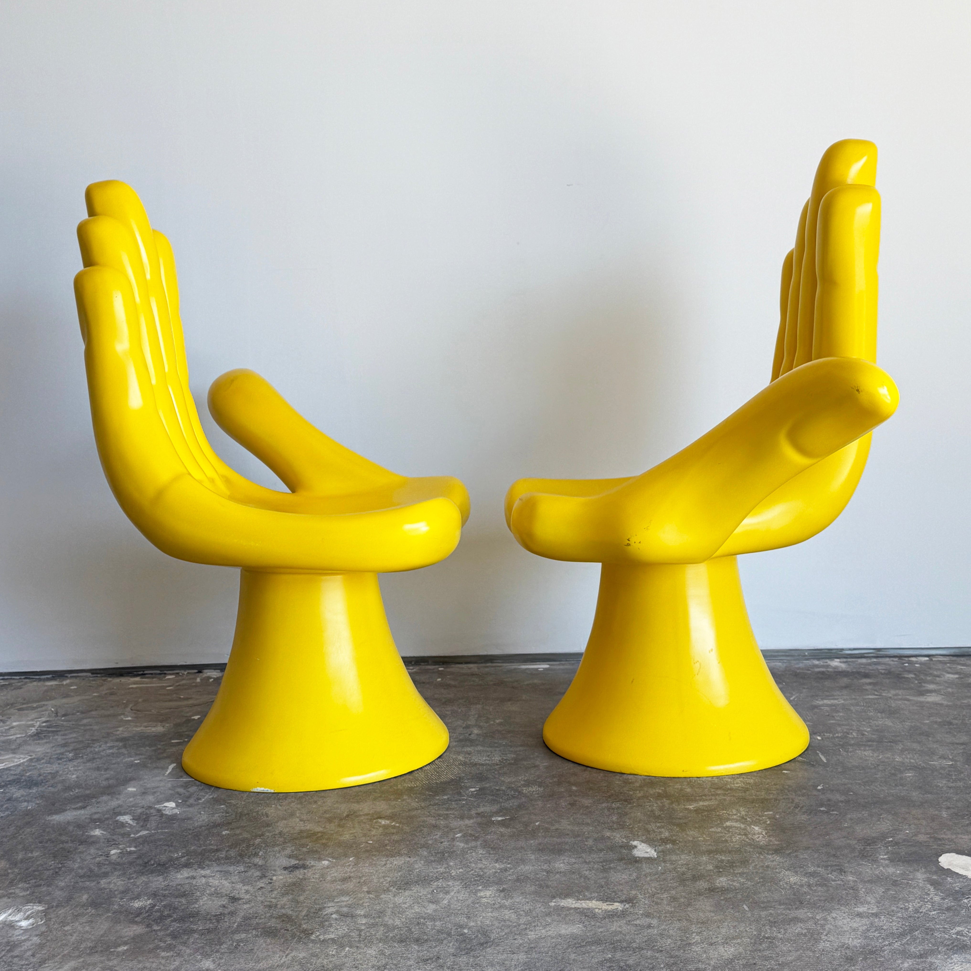 Pedro Friedeberg Style Hand Chairs