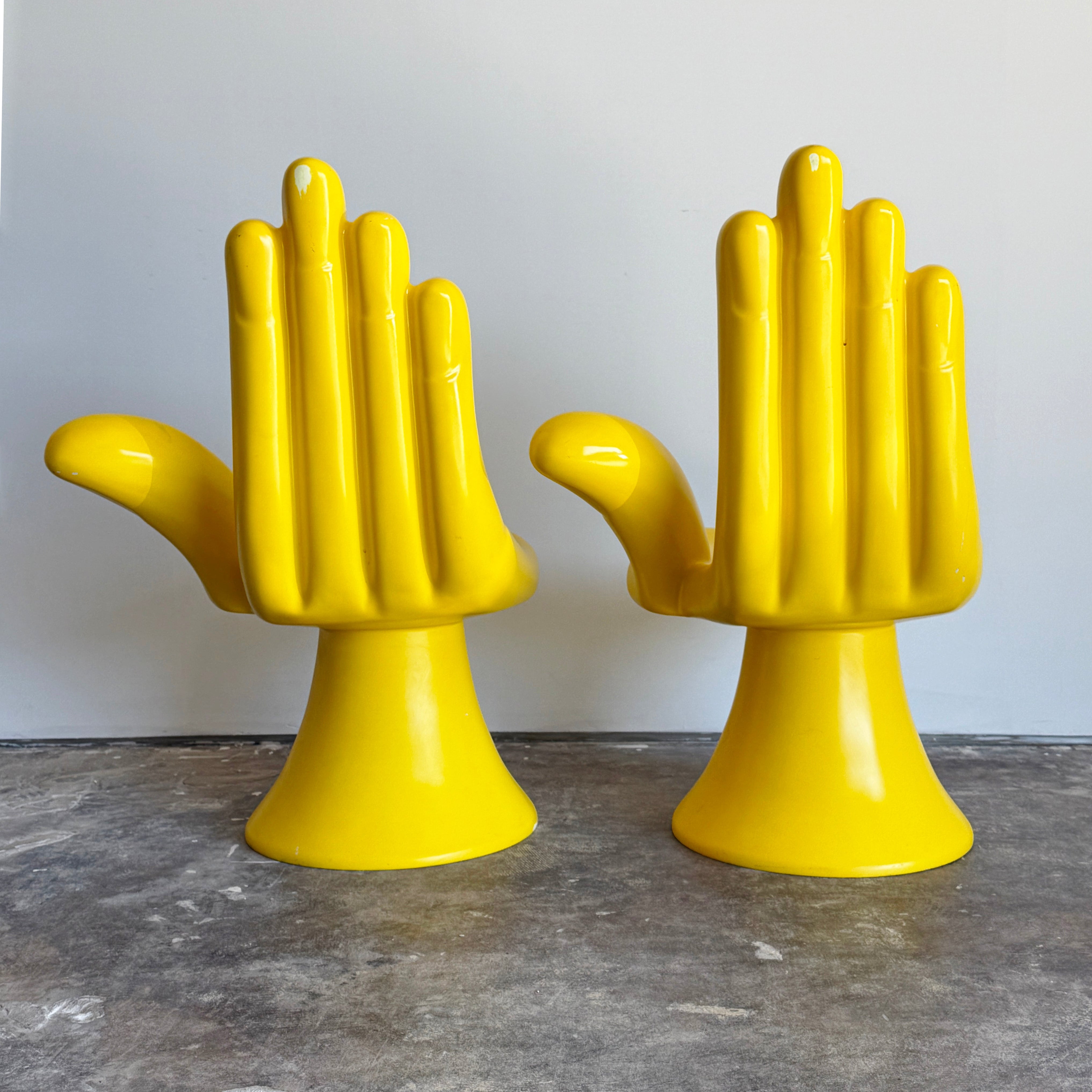 Pedro Friedeberg Style Hand Chairs