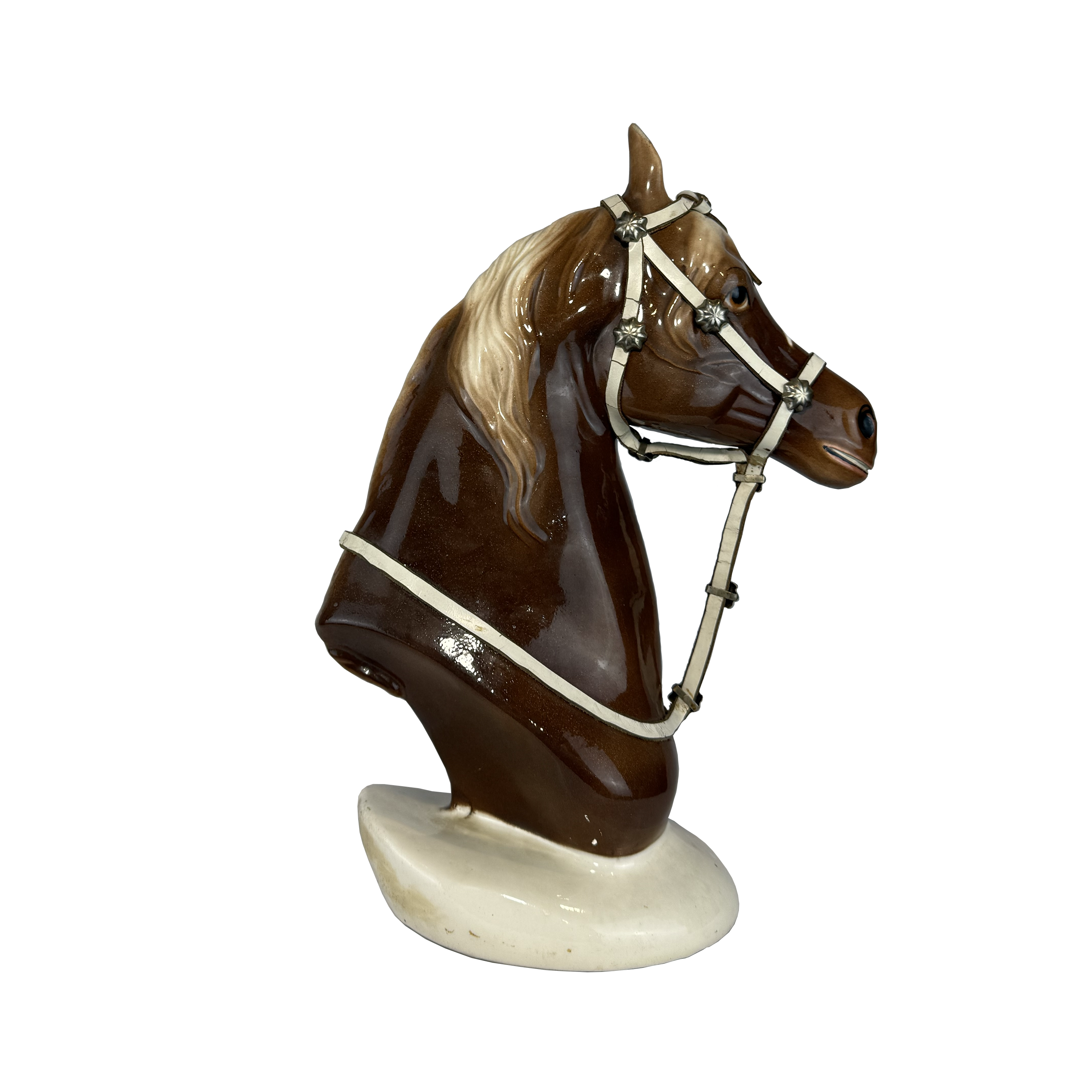 Ceramic Horse Head Bust
