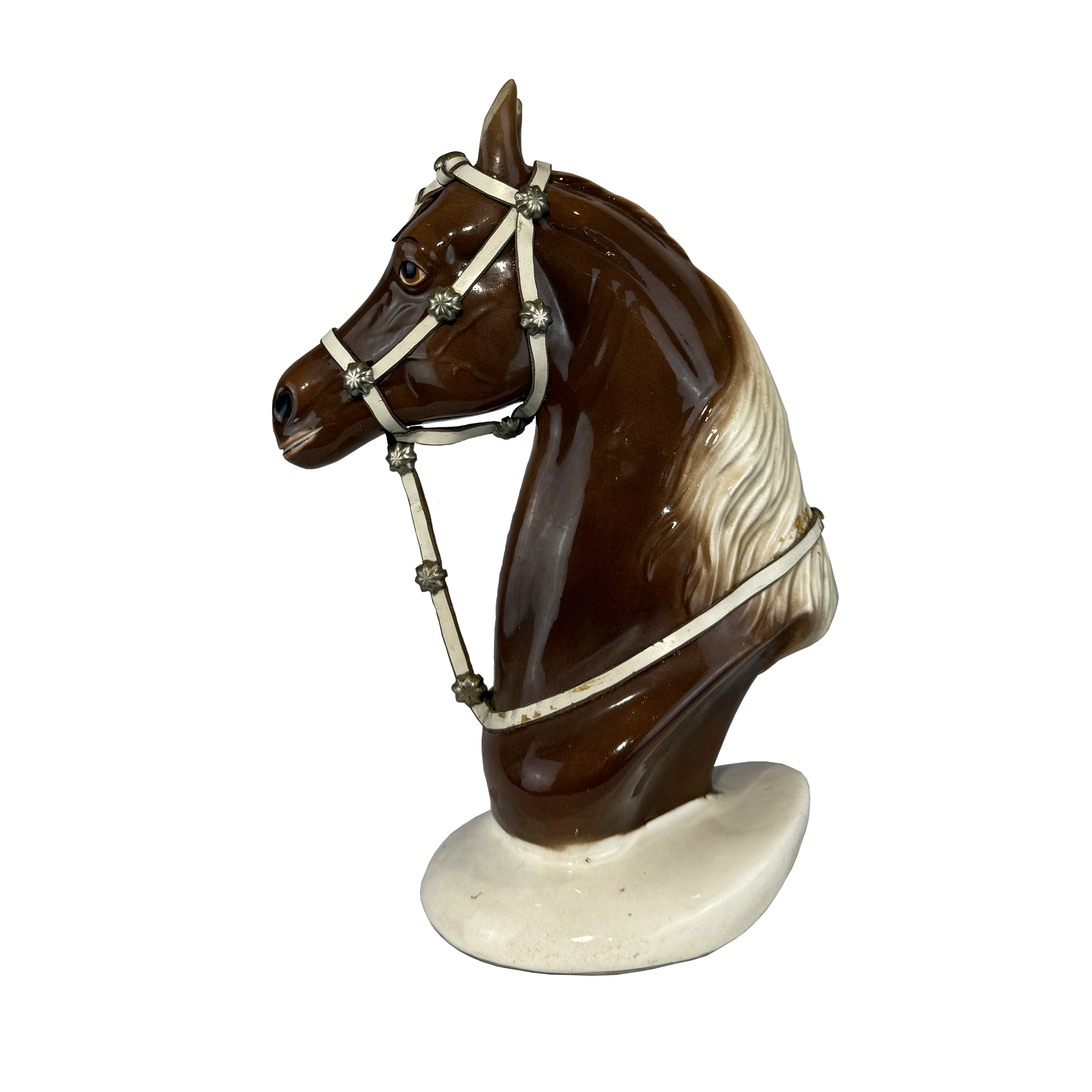 Ceramic Horse Head Bust