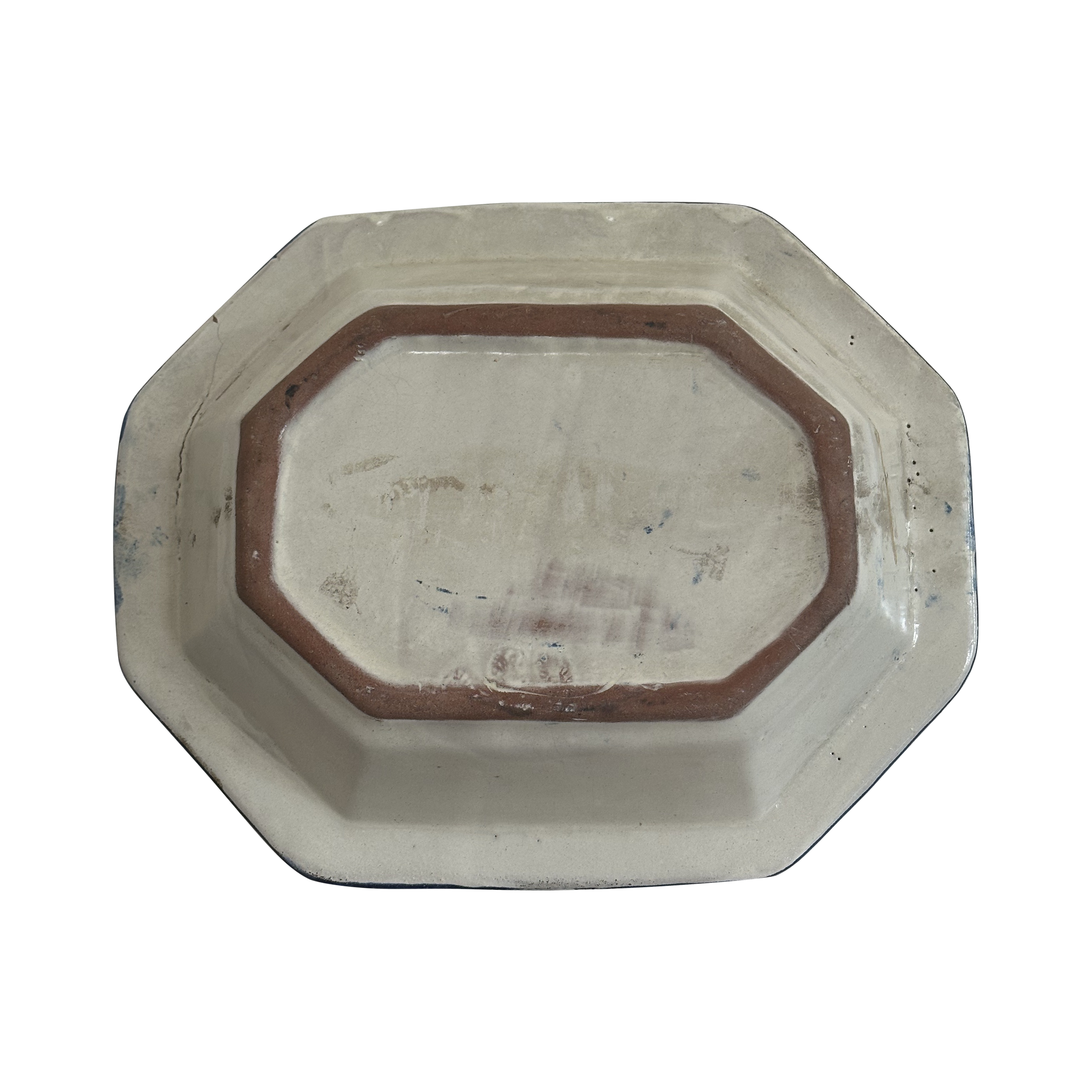 Blue Octagonal Talavera Platter