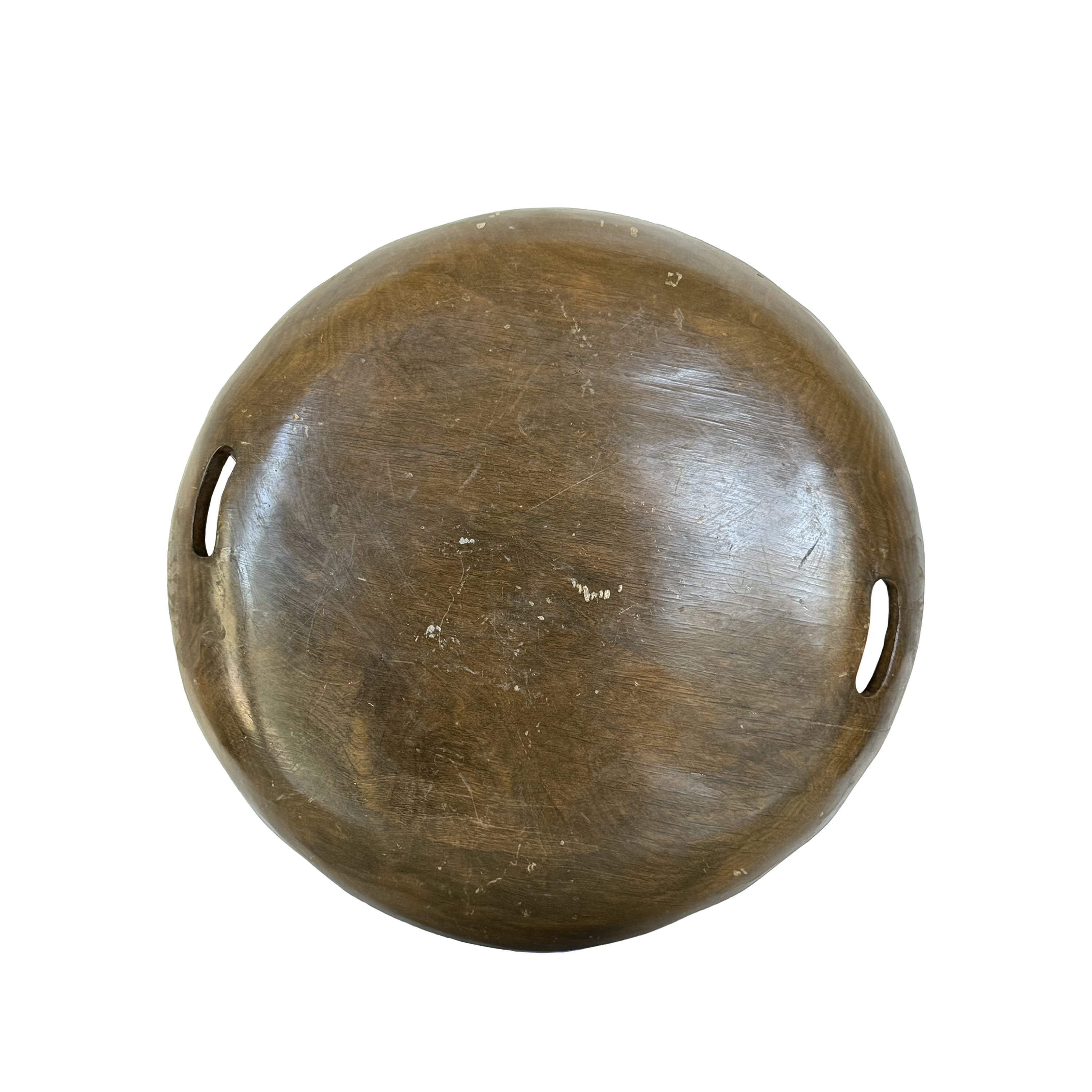 Olinala Tray with Aztec Sun Stone Motif
