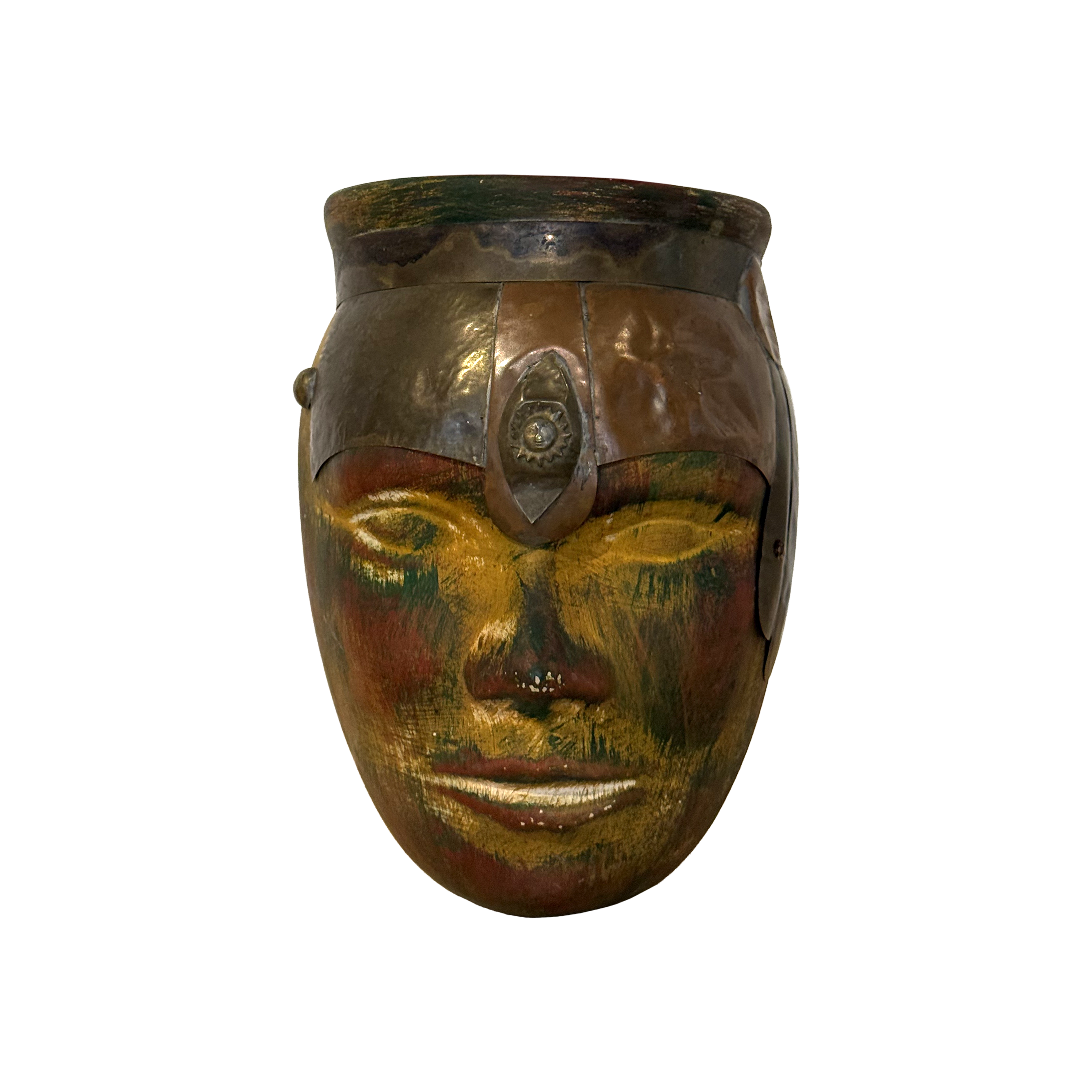Ceramic Face Vase