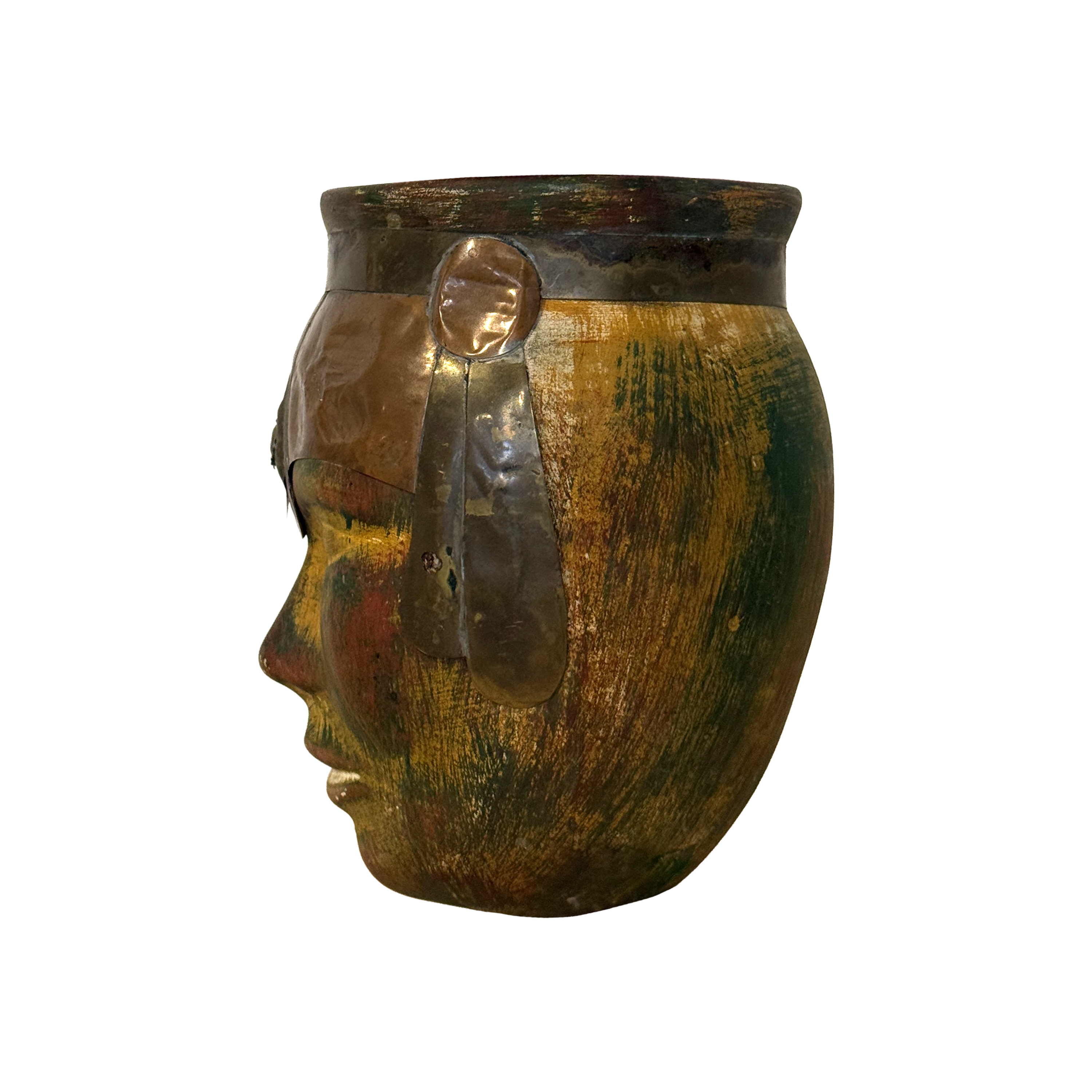 Ceramic Face Vase