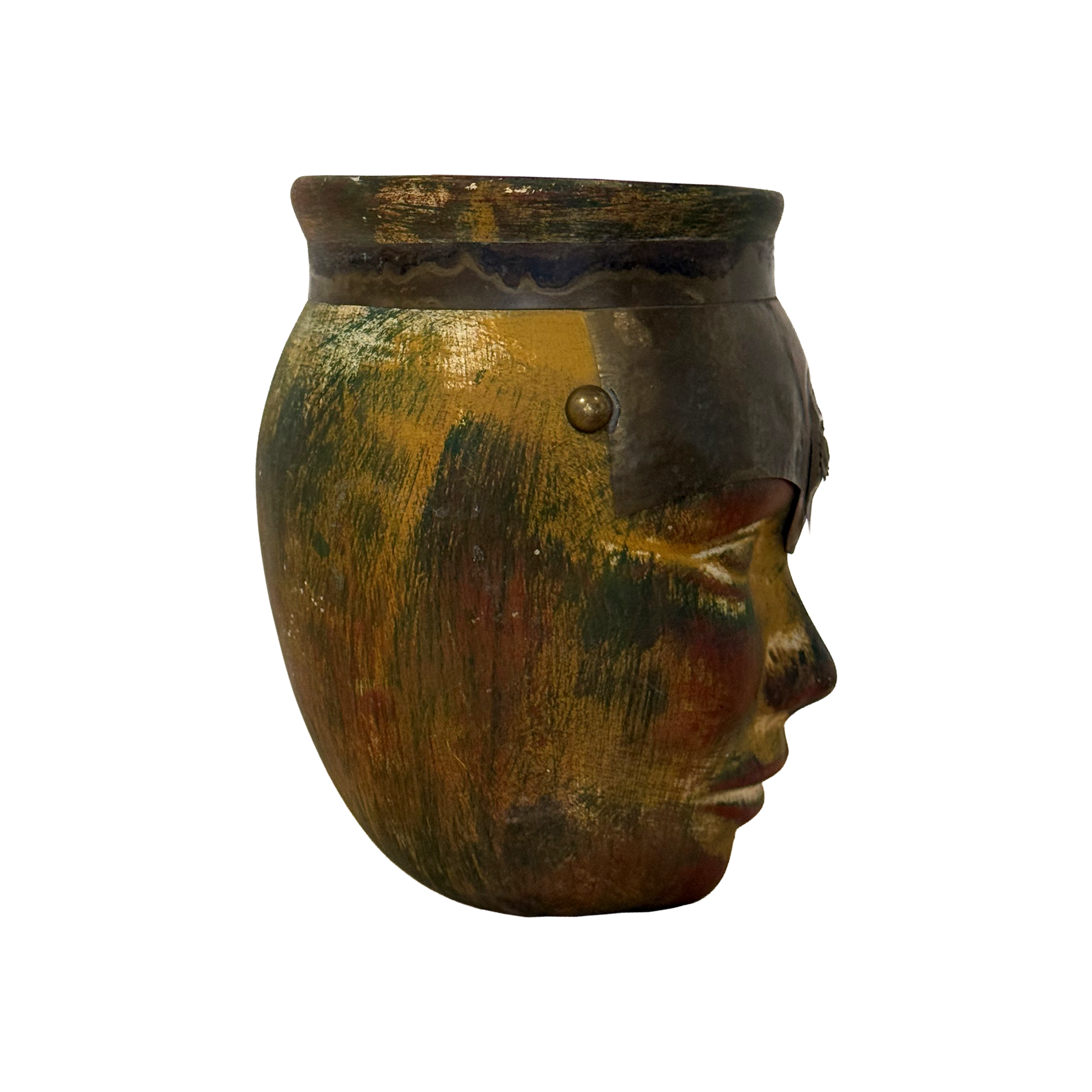 Ceramic Face Vase
