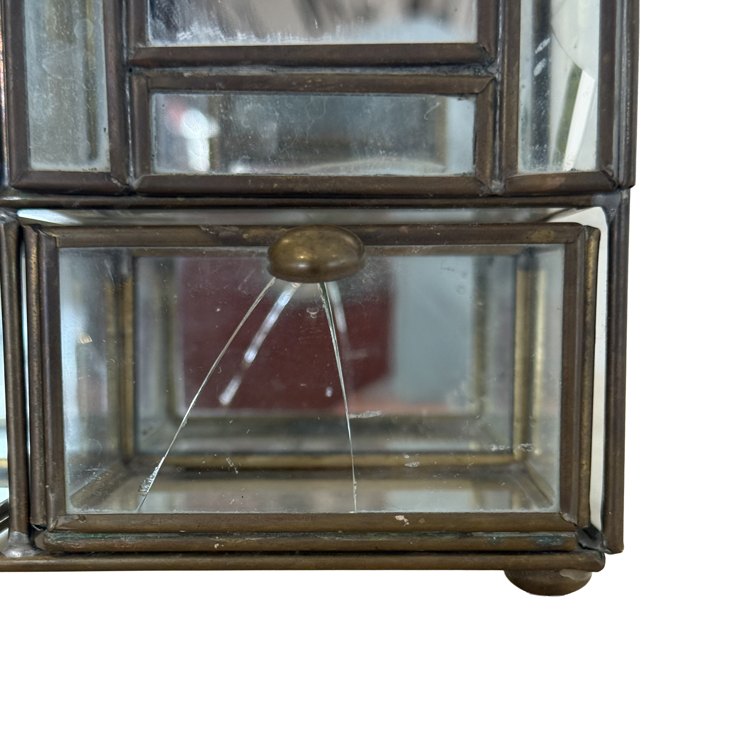 Vintage Wardrobe Jewelry Case