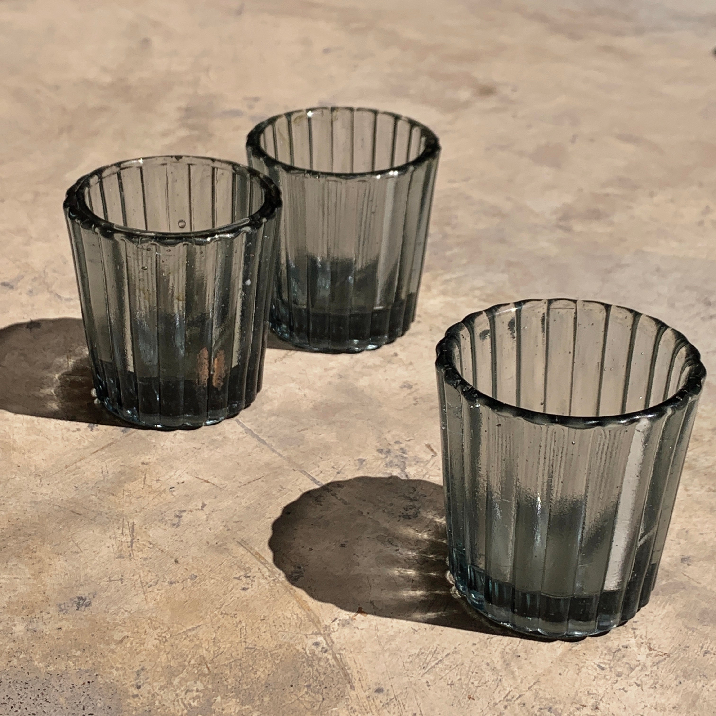 SMOKE Pressed glass Mezcalero Rayado