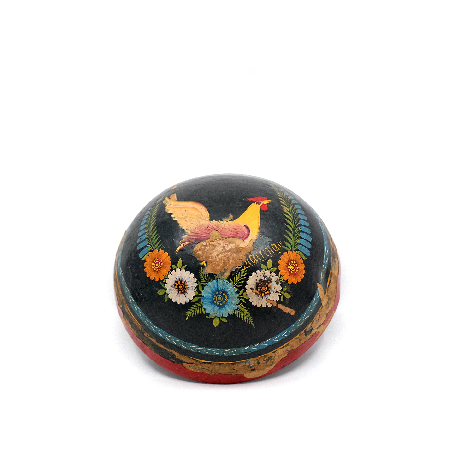 Oaxacan Jicara with Rooster