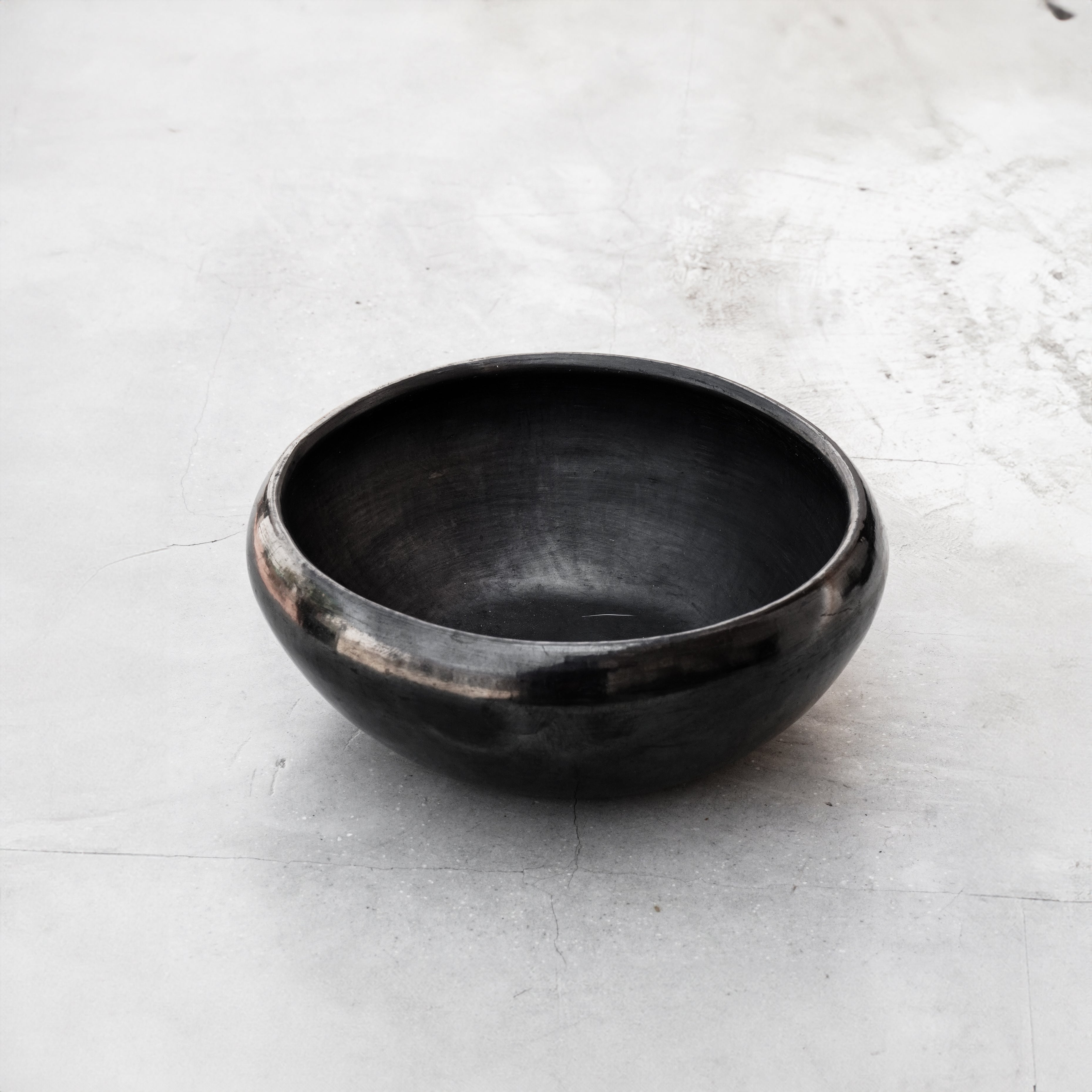 Elena Black Soup Bowl