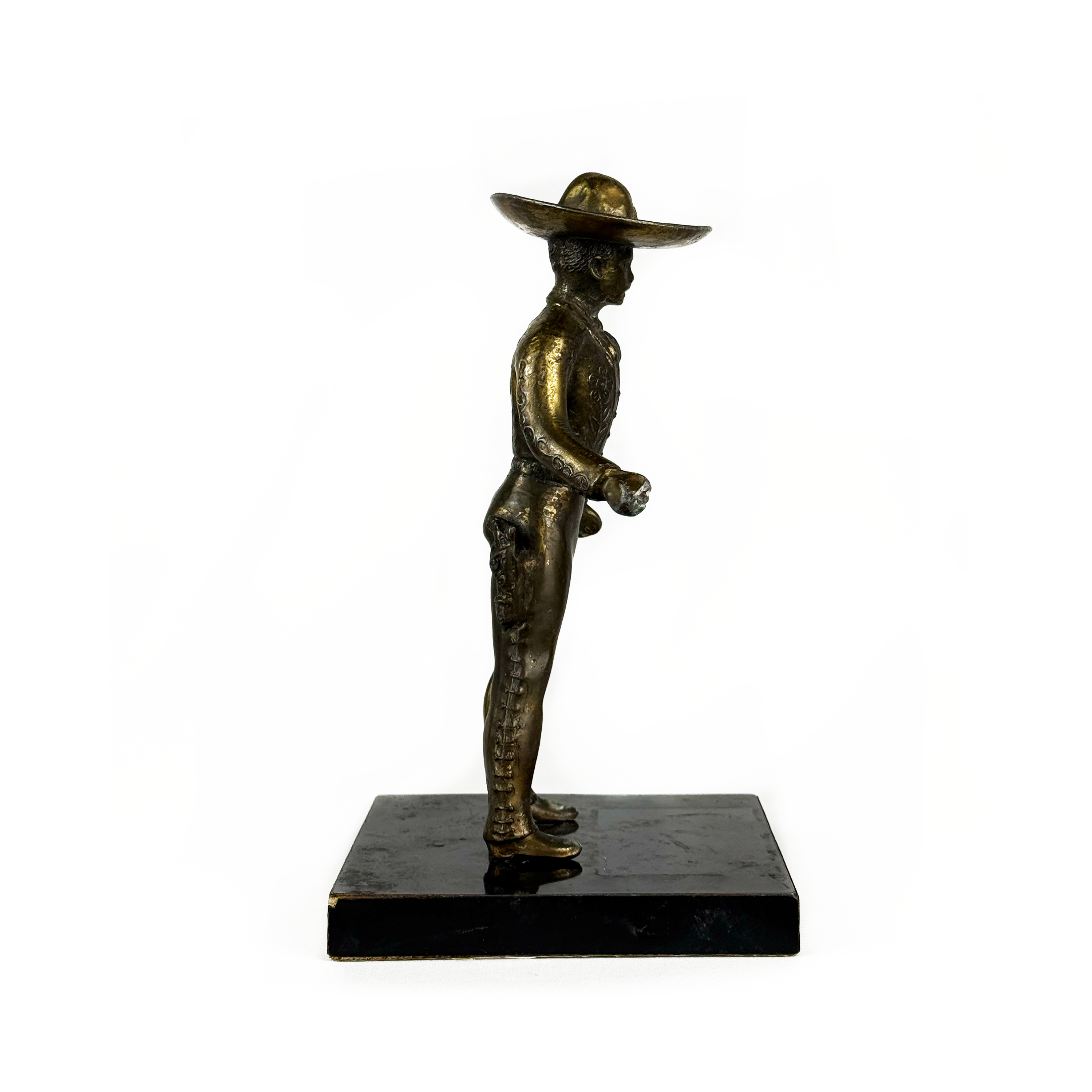 Mariachi Statuette on Base c. 1970s