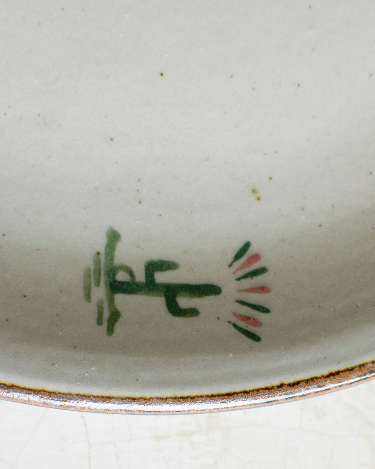 Pre-Hispanic figure plate by Embajada Craft, traditional tableware with intricate Aztec-inspired design and detailed ceramic craftsmanship.