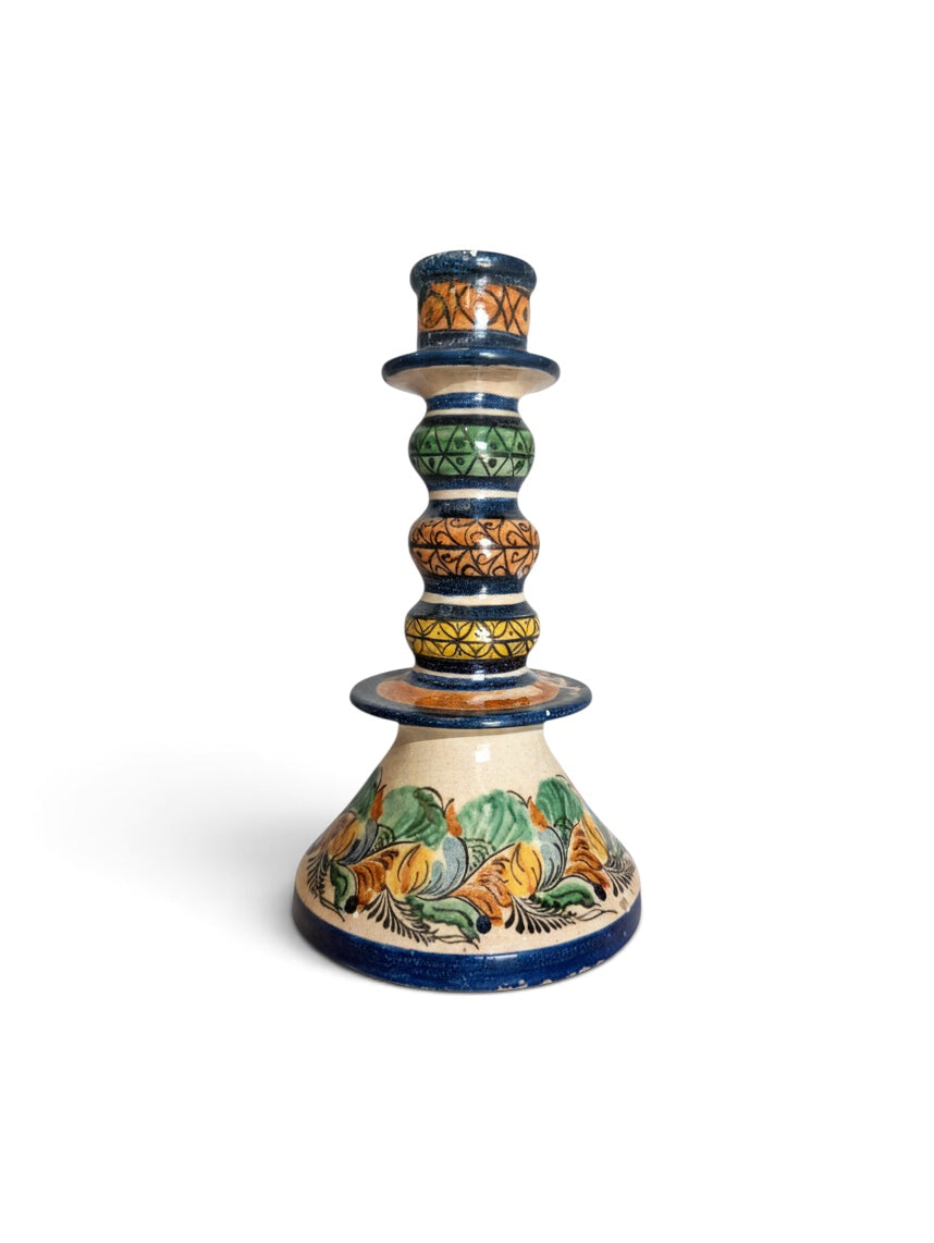 Guanajuato Ceramic Candlestick