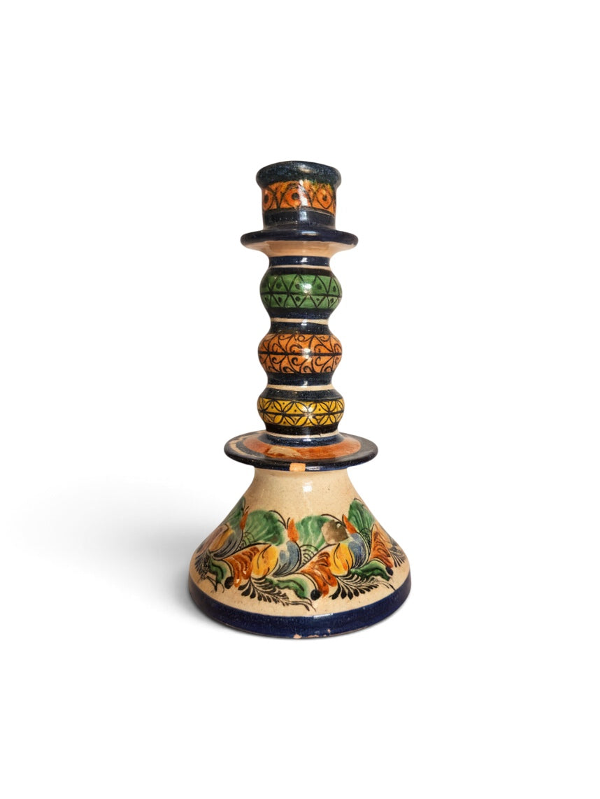 Guanajuato Ceramic Candlestick