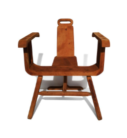 Partera Mezquite Chair with Arms *Special Order