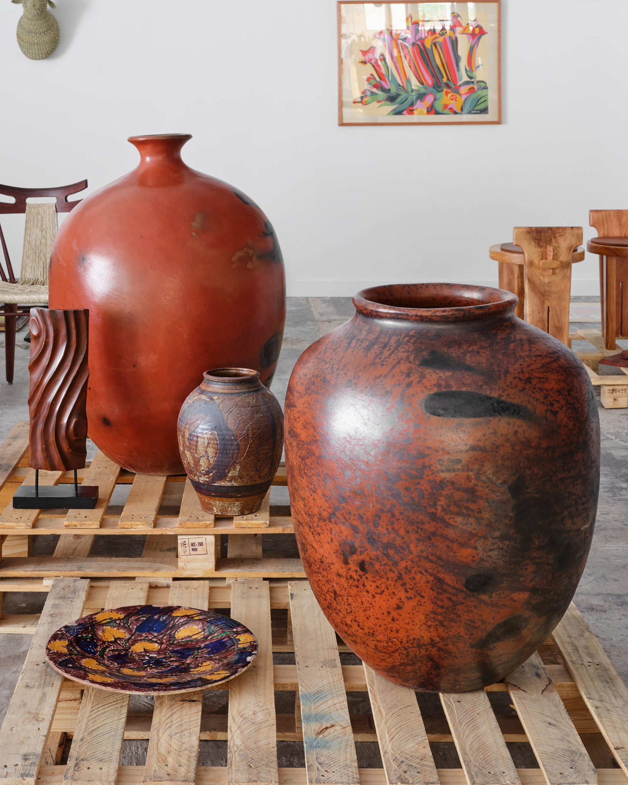 Short Olla — Burnished Clay, Cocucho