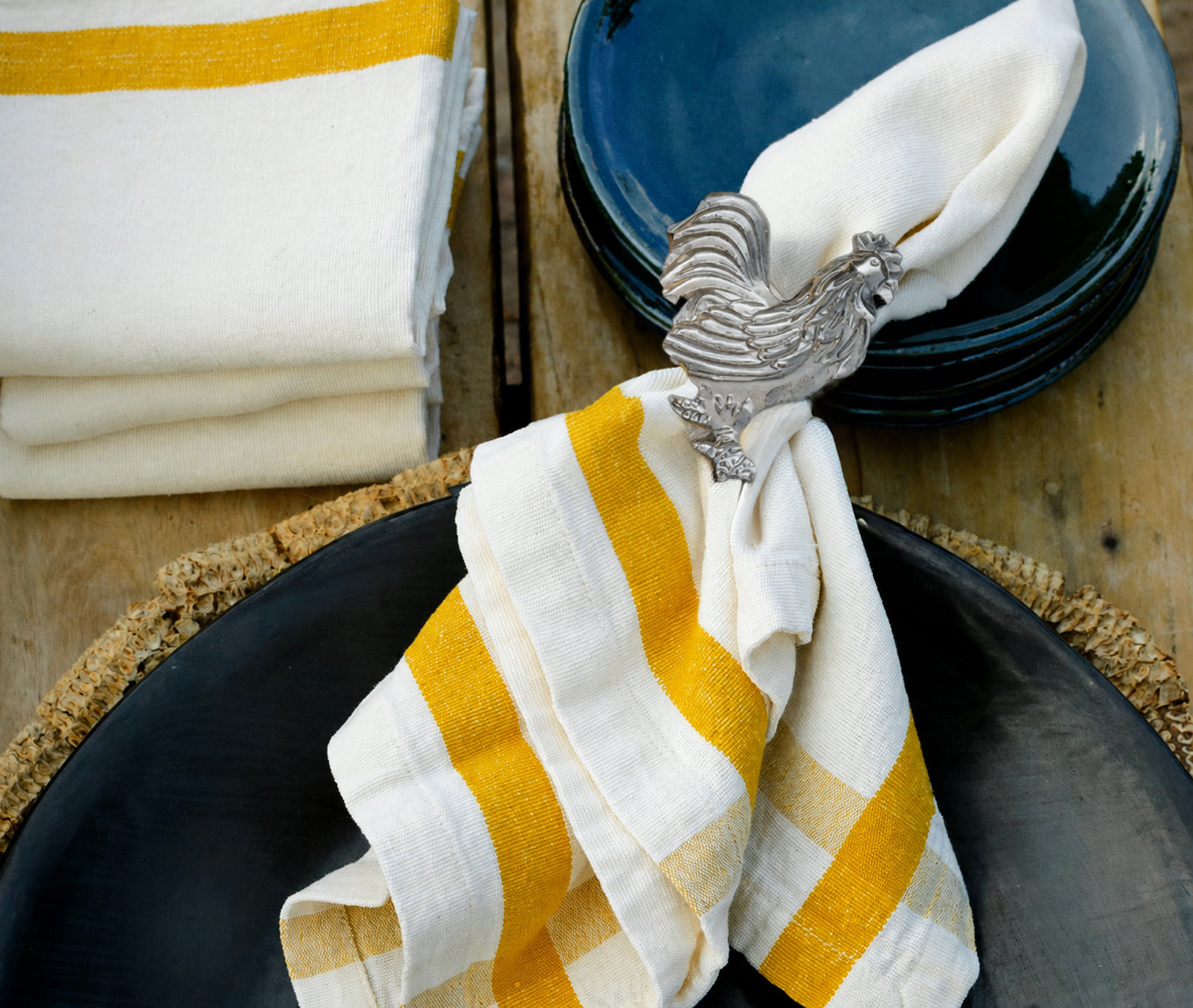 Michoacán Rooster Napkin Ring