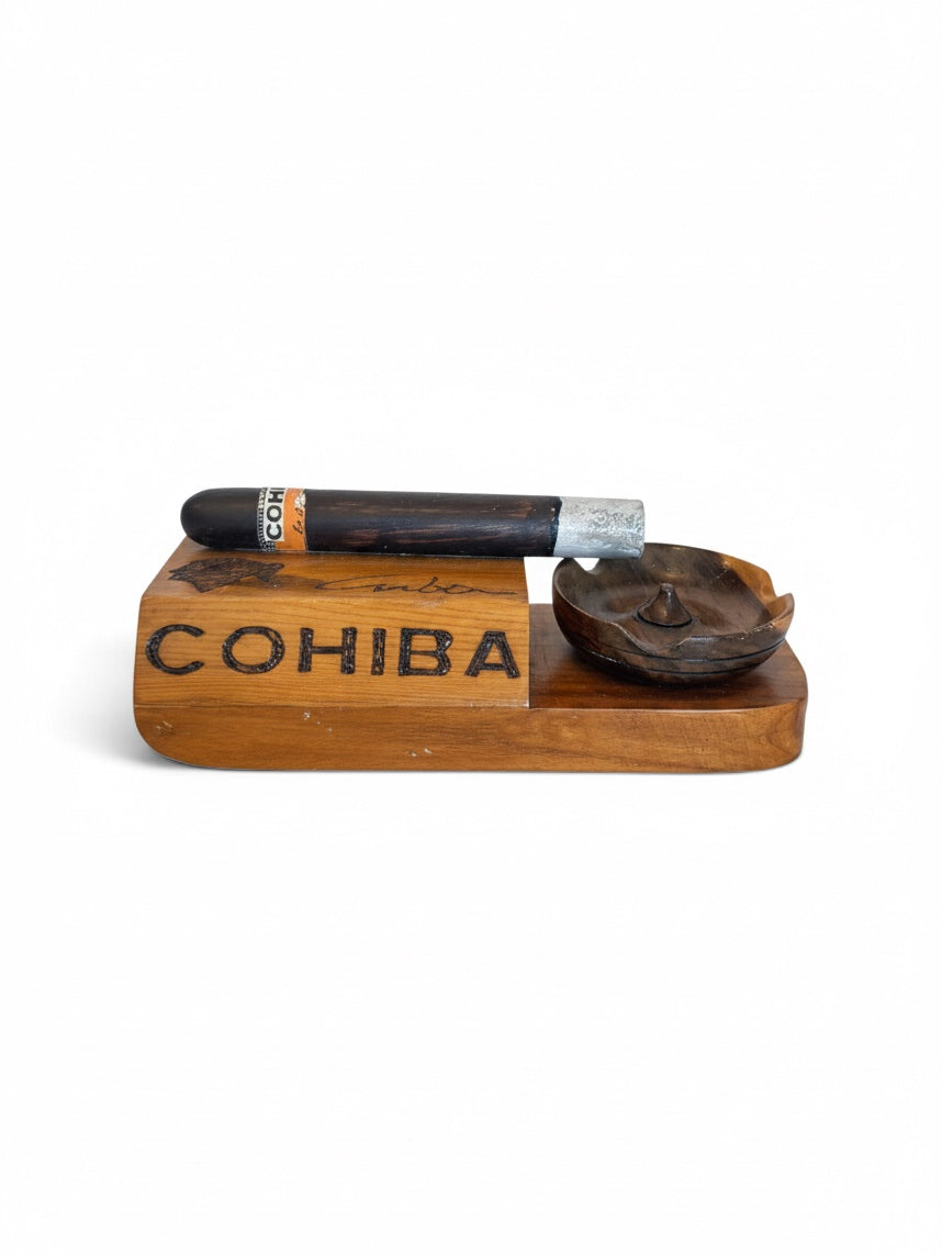 Cohiba Wooden Cigar Ashtray