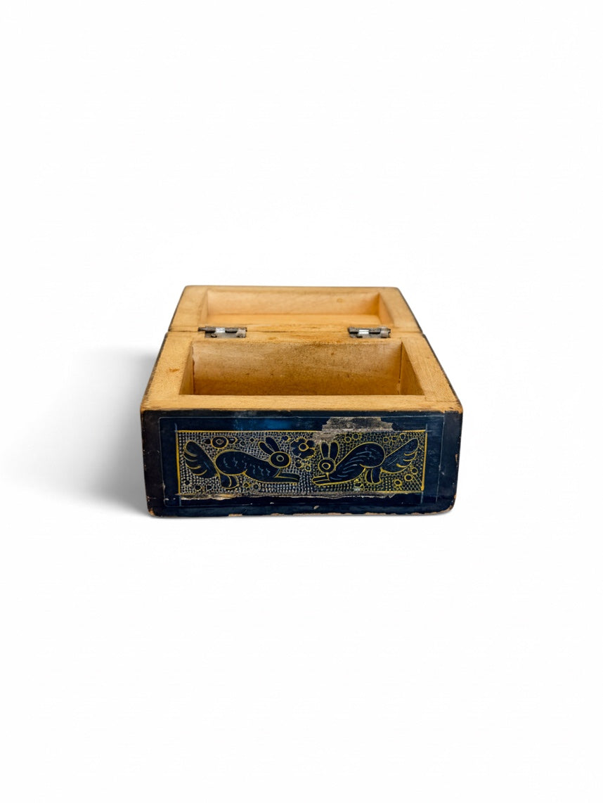 Blue Olinalá Box