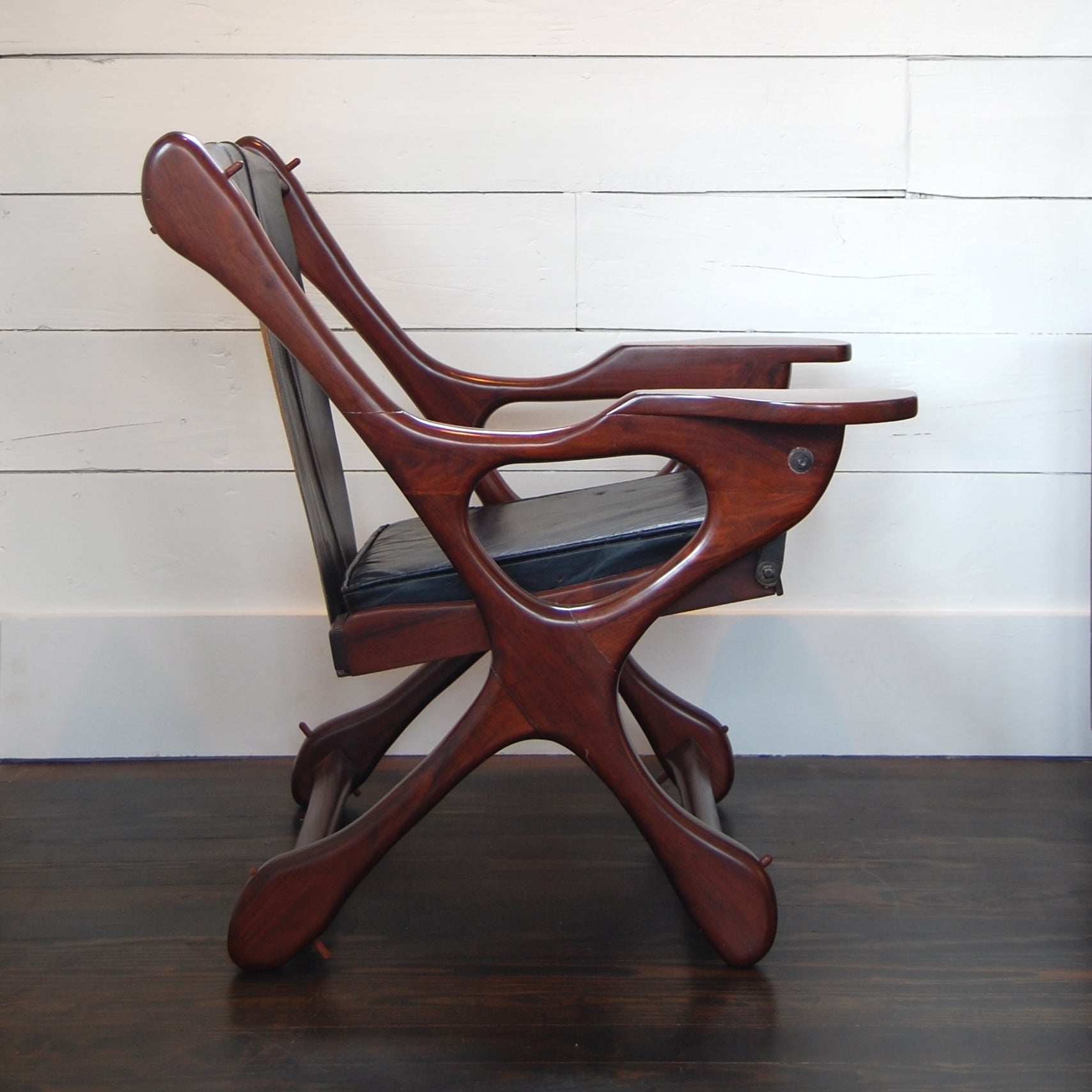 Shoemaker "Sling Swinger" Lounge Chair c.