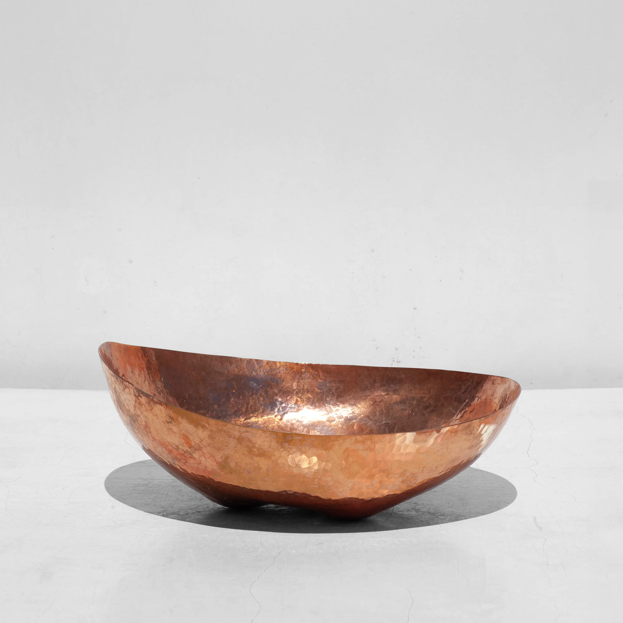 Bermuda Hammered Copper fruit bowl