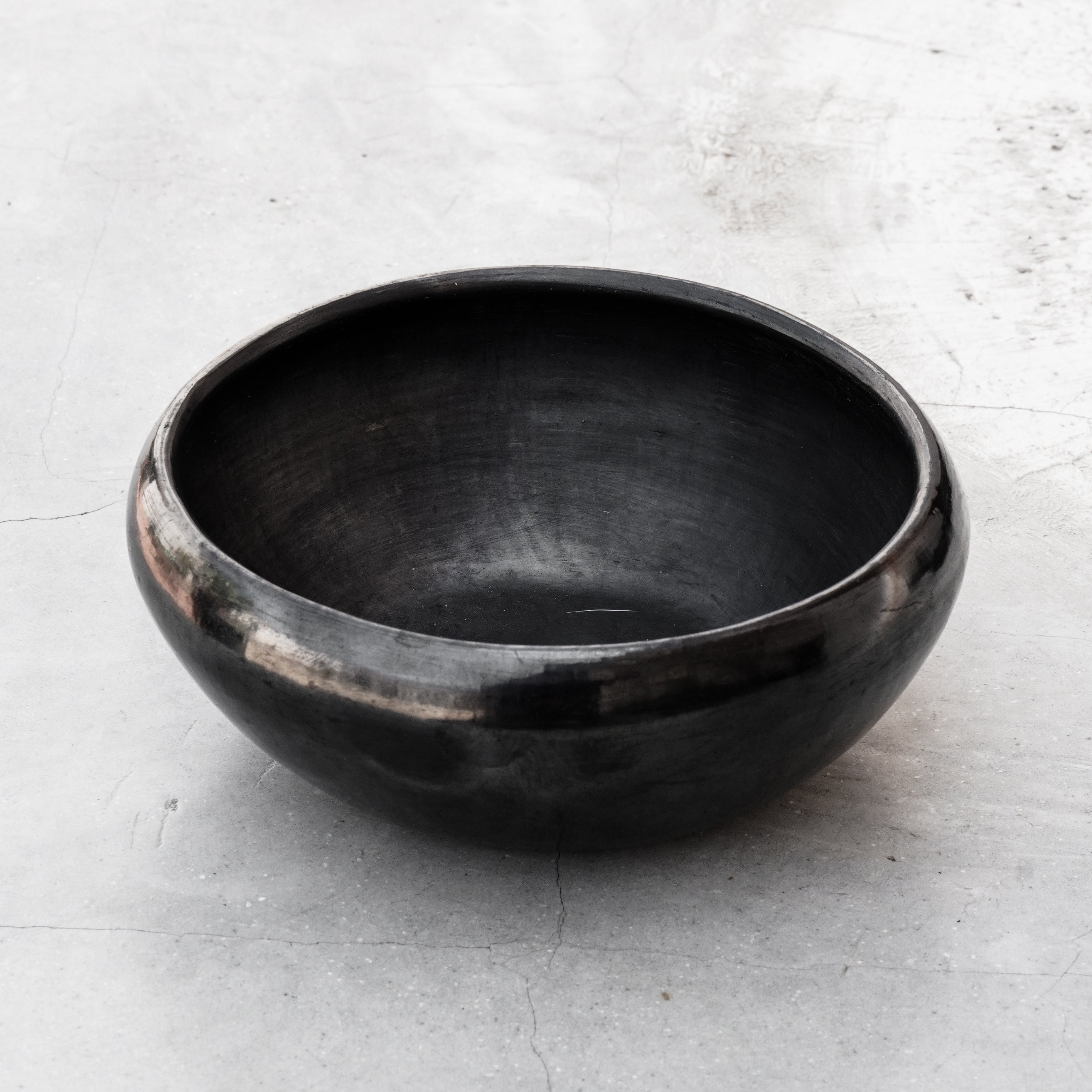 Elena Black Soup Bowl