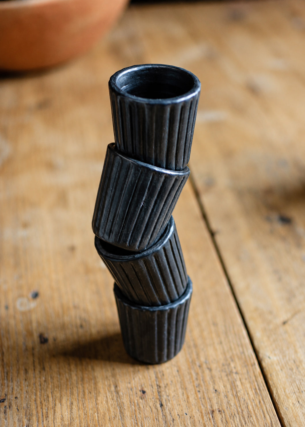 Veladora and Salt dish set