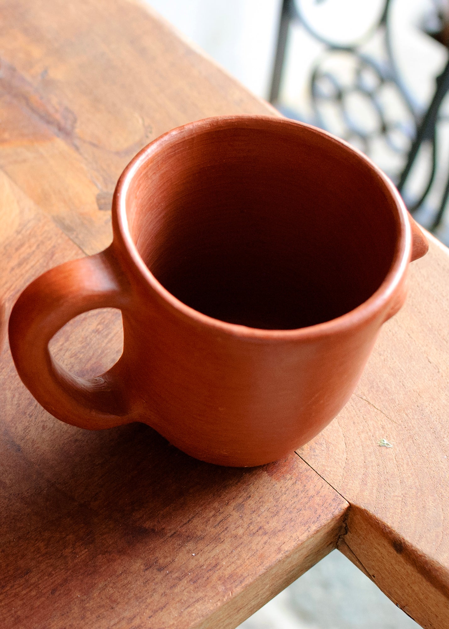 Vernacular Red Clay Face Mug