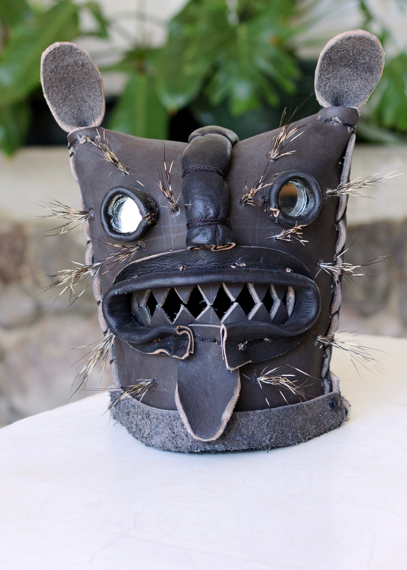 Zitlala Leather Tecuani Mask