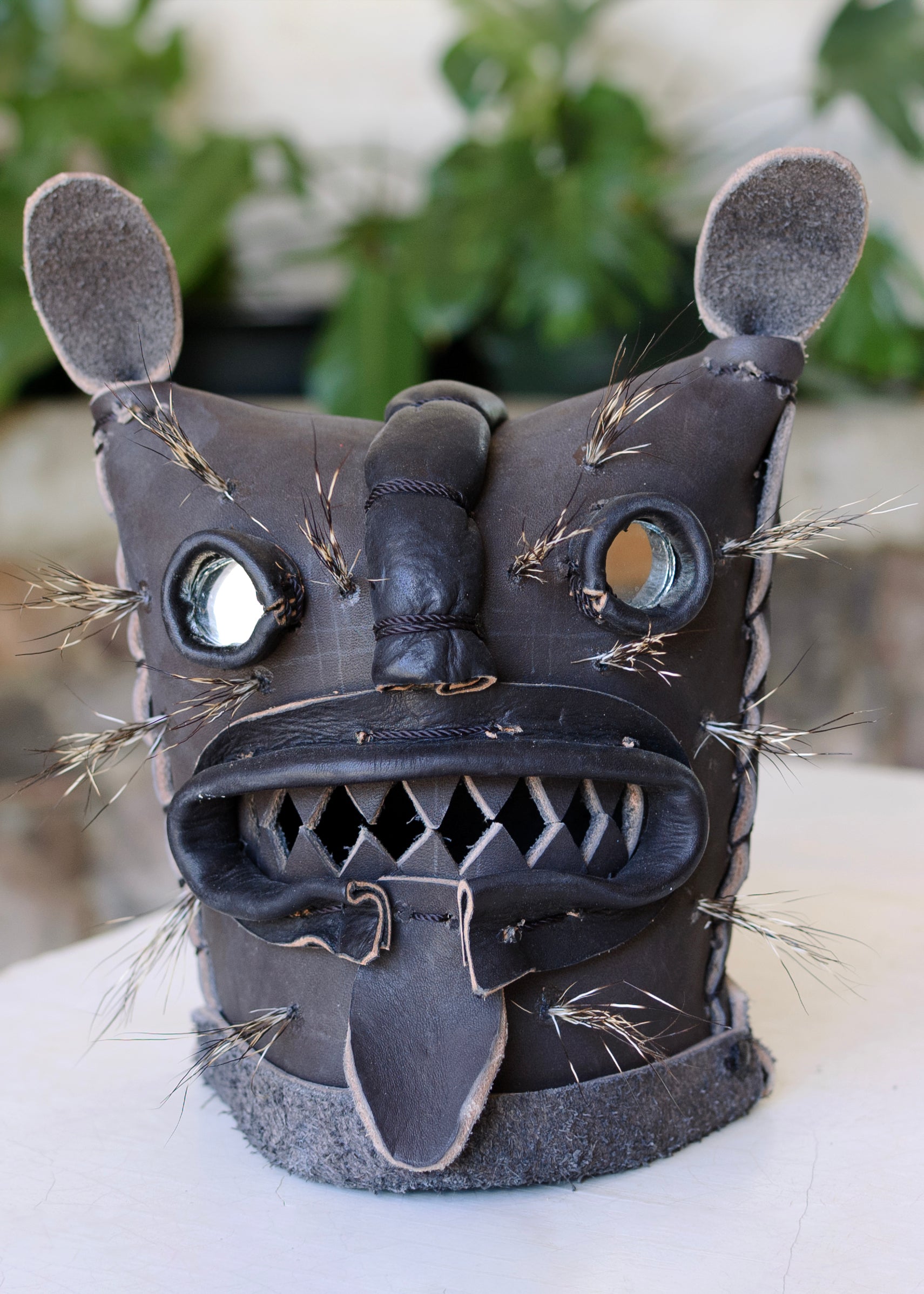 Zitlala Leather Tecuani Mask