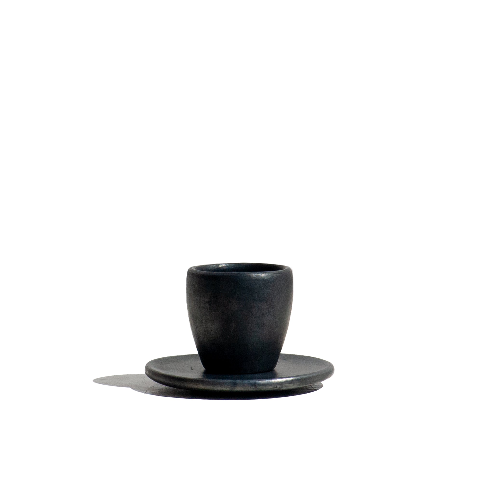 Espresso Cup w/o handle Black Clay
